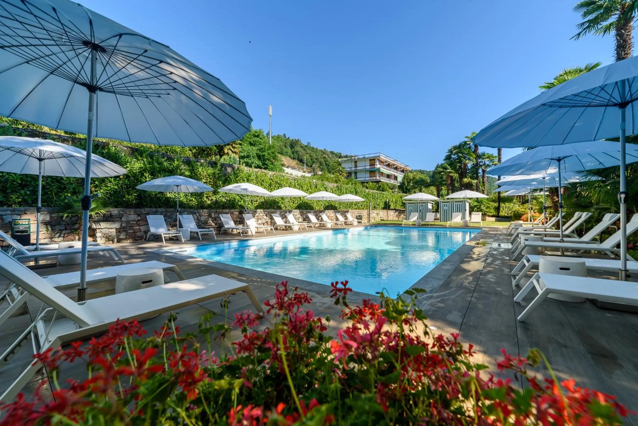 Swimming pool in Hotel Villa Paradiso