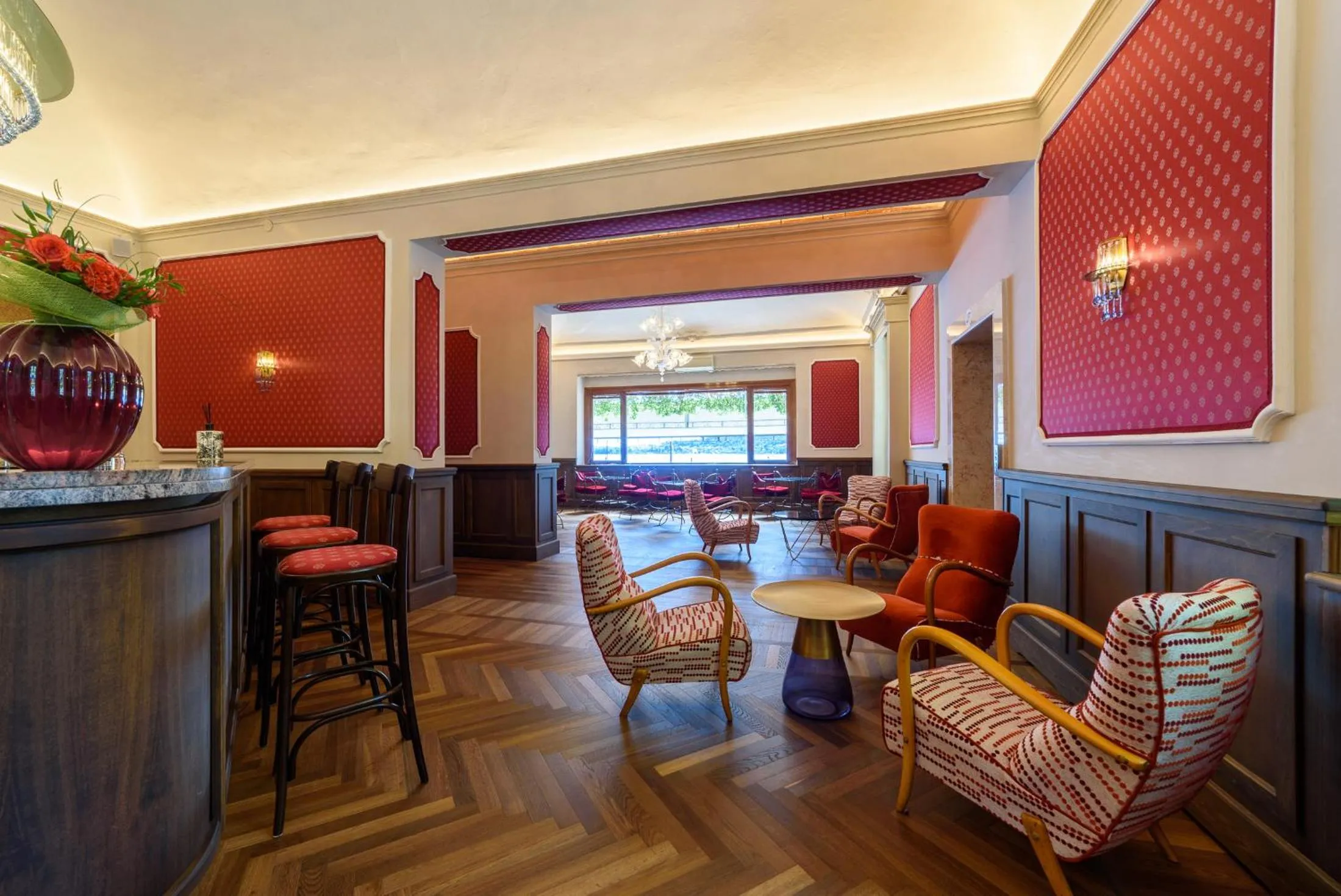 Lounge or bar in Hotel Villa Paradiso