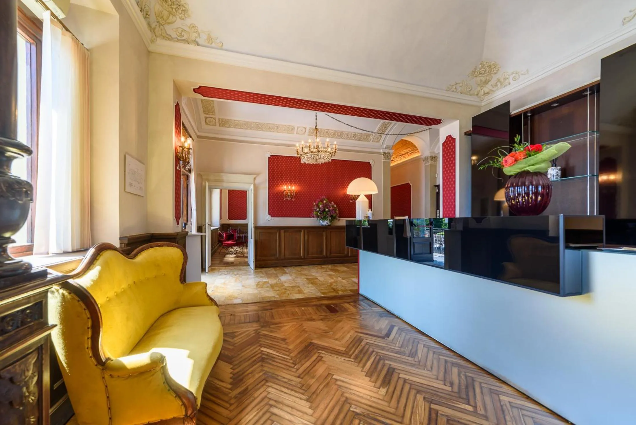 Lobby or reception in Hotel Villa Paradiso