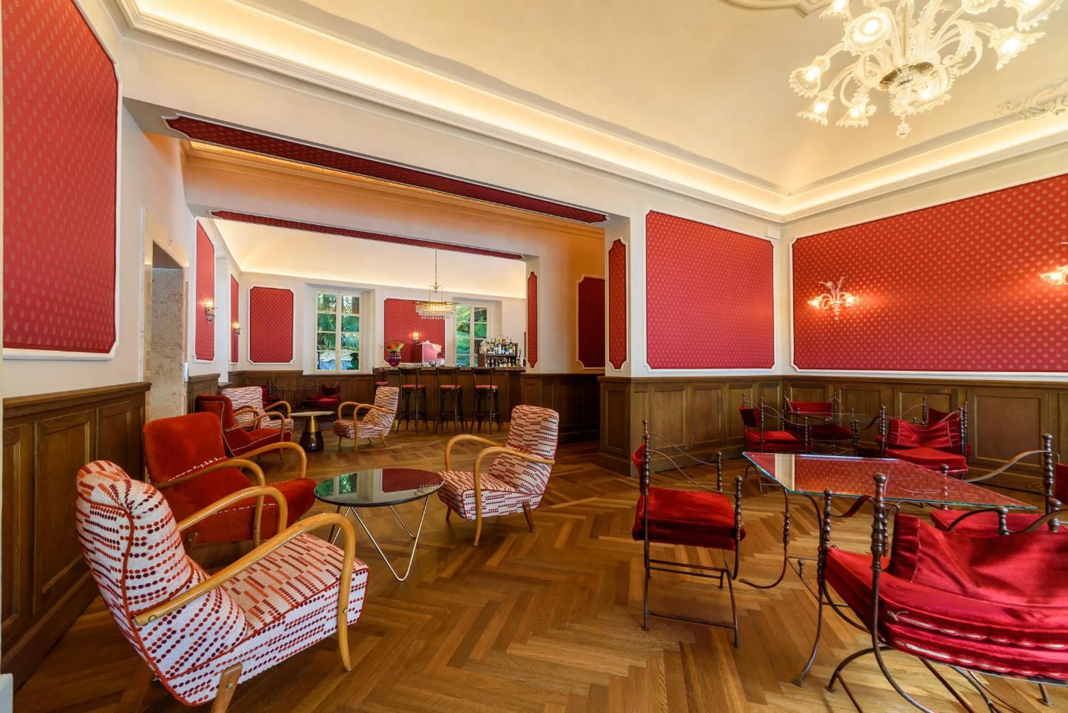 Lounge or bar in Hotel Villa Paradiso