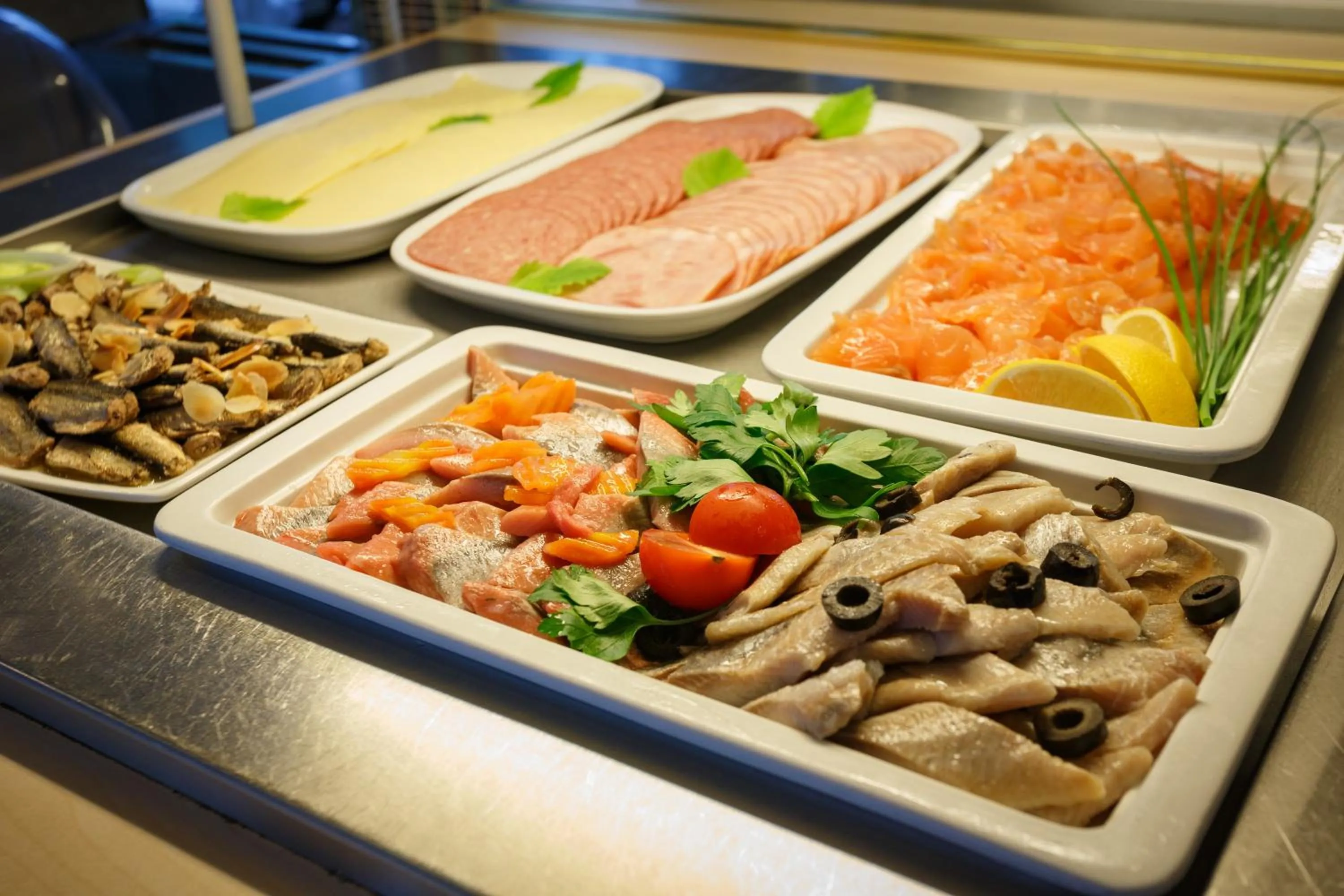 Breakfast in Hotel Rocca al Mare