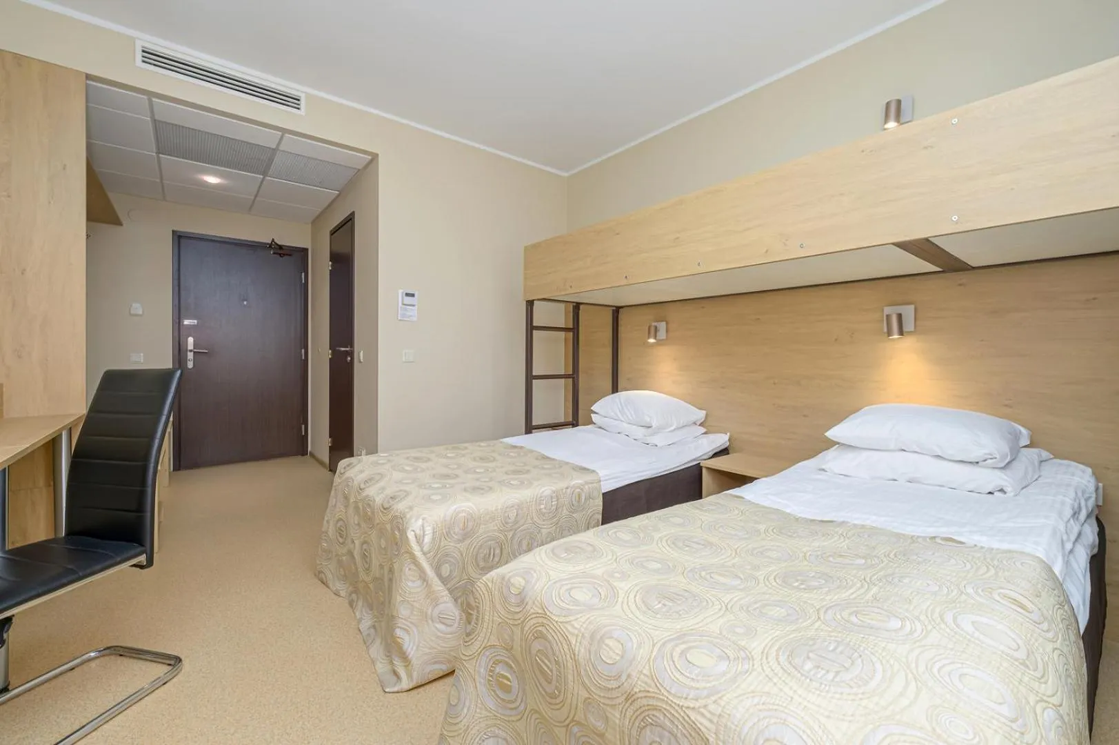 Bed in Hotel Rocca al Mare