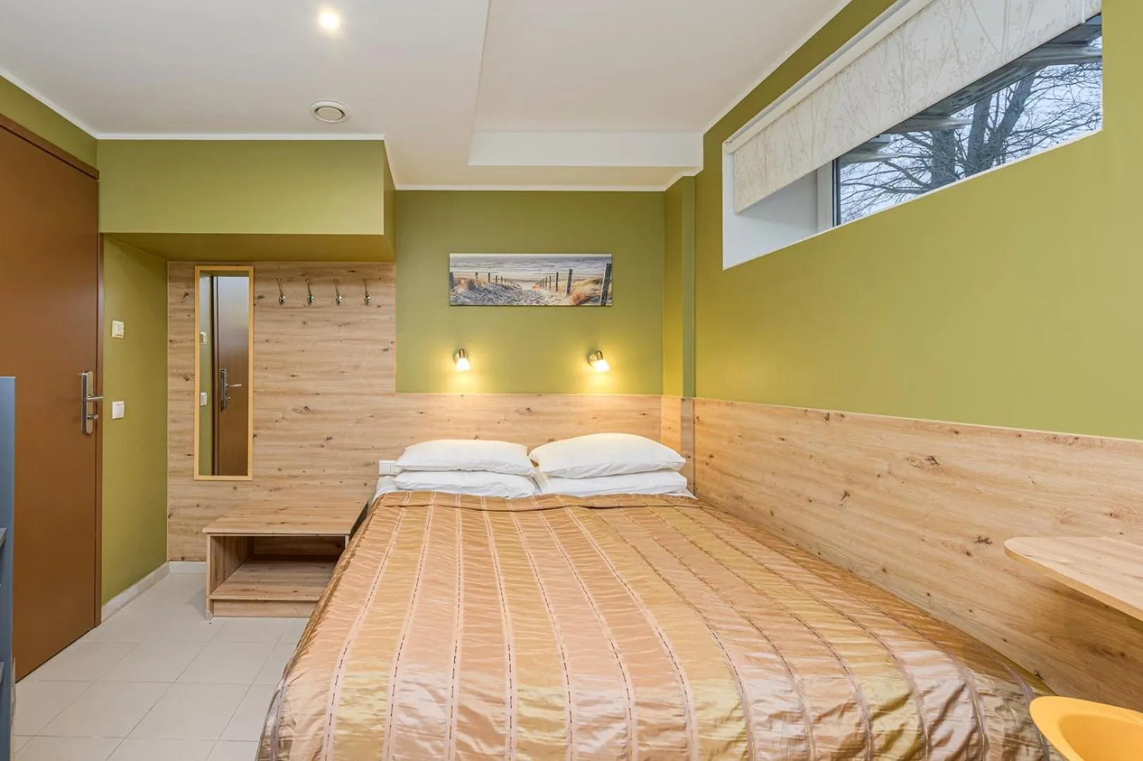 Bed in Hotel Rocca al Mare