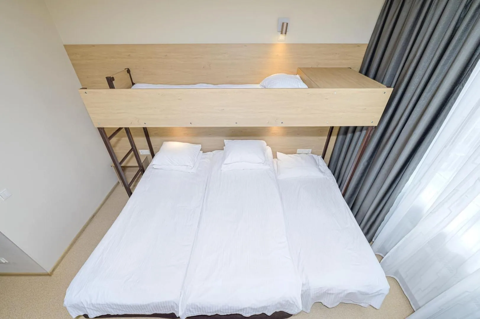 Bed in Hotel Rocca al Mare