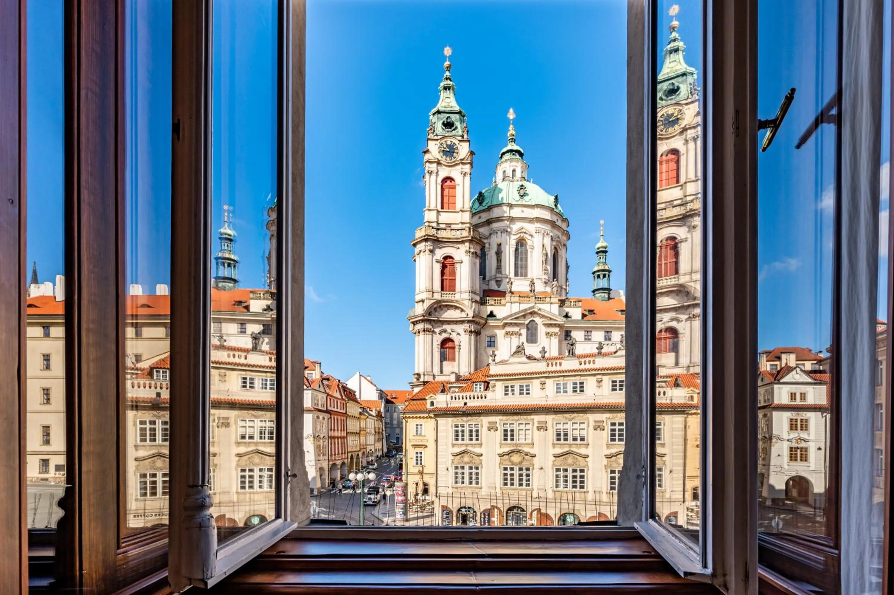 View (from property/room) in Malostranská Residence