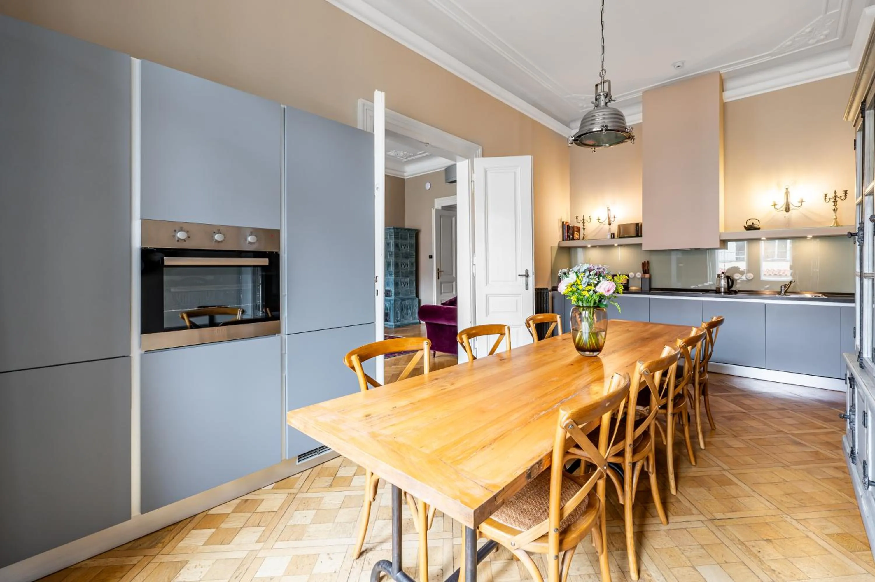 Kitchen or kitchenette in Malostranská Residence