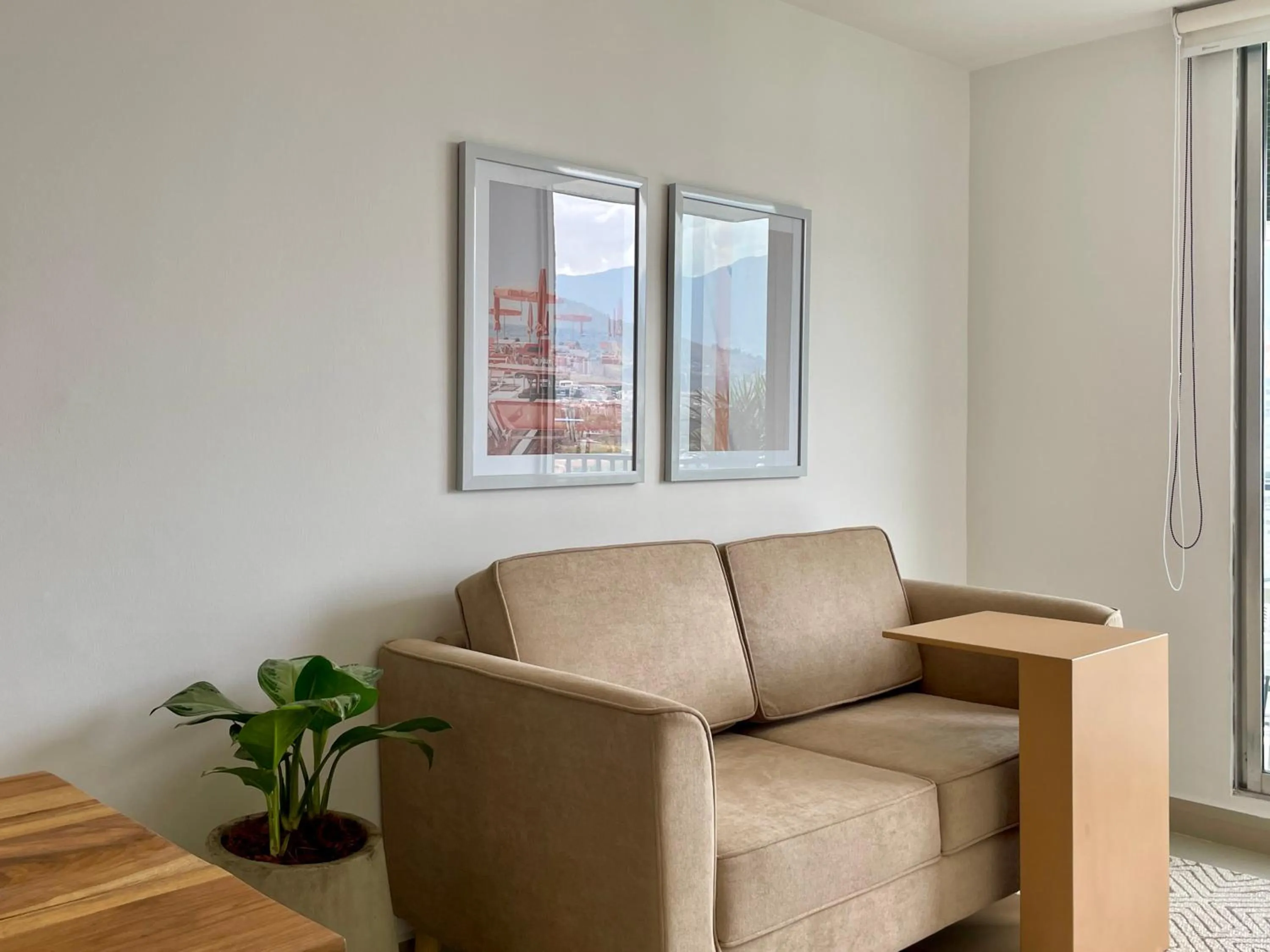 Living room in Hotel Santa Ana Medellin