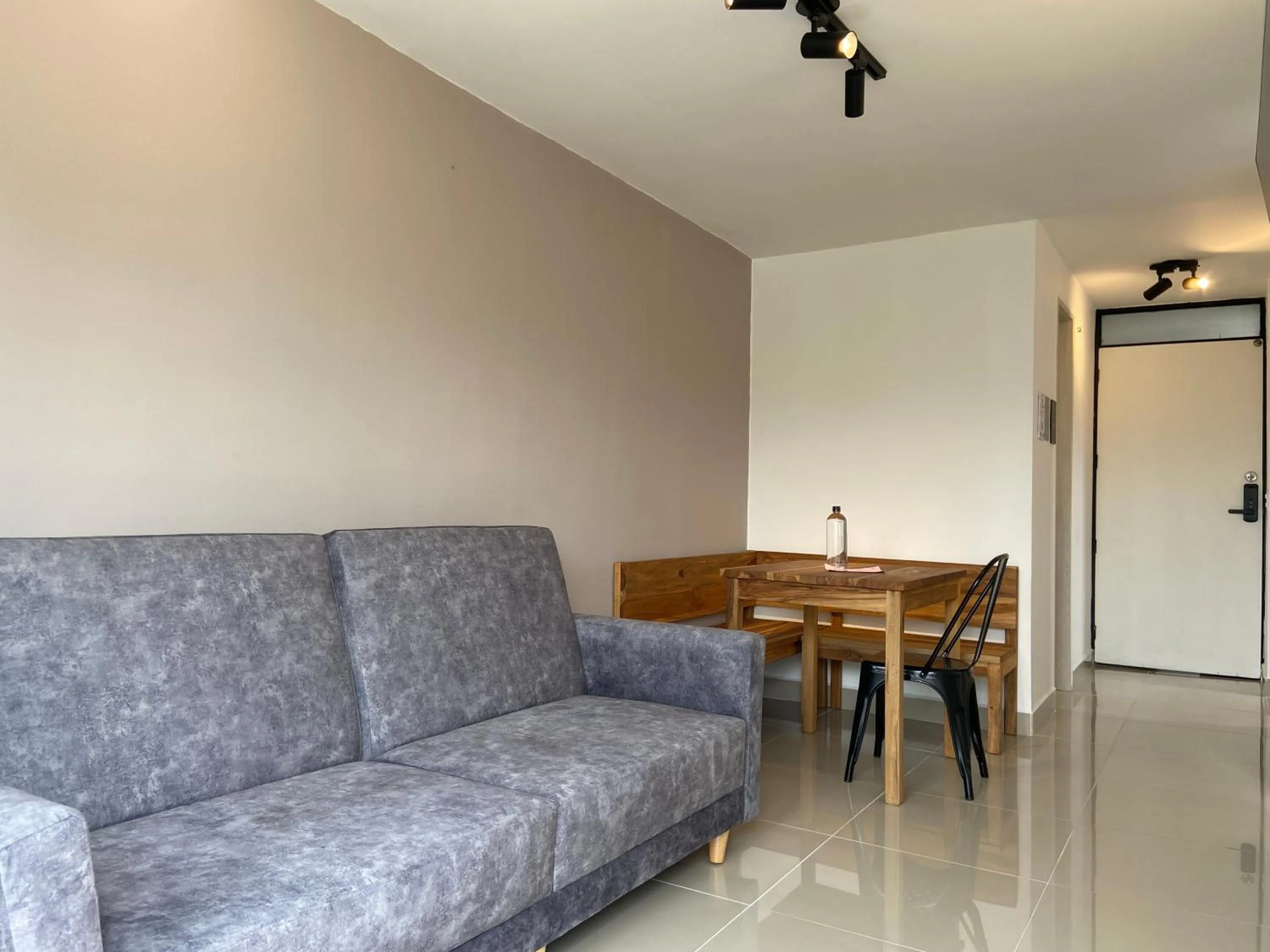 Seating area in Hotel Santa Ana Medellin