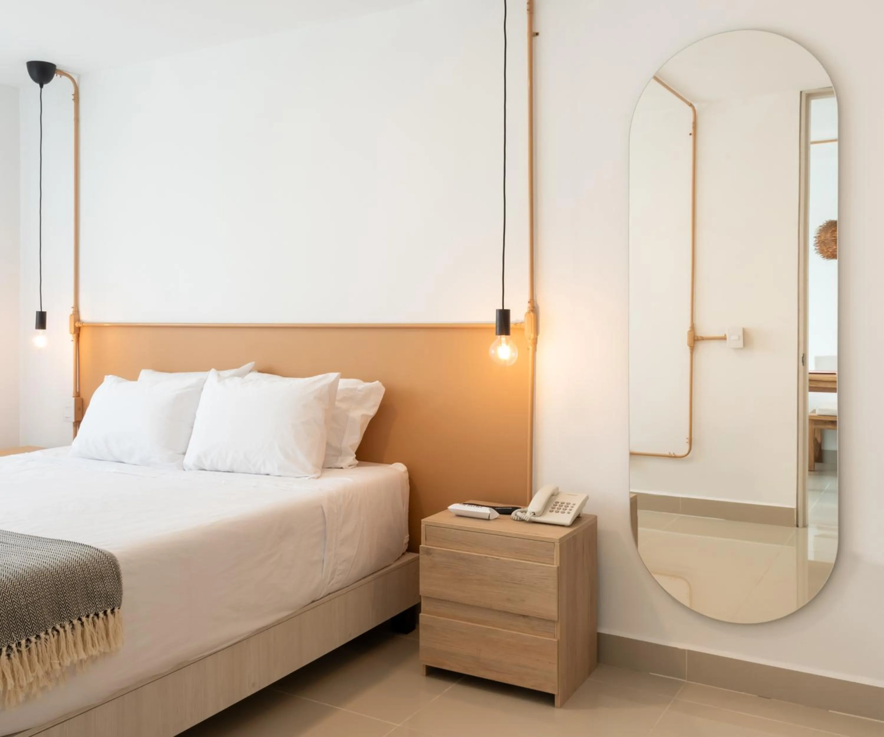 Bedroom, Bed in Hotel Santa Ana Medellin