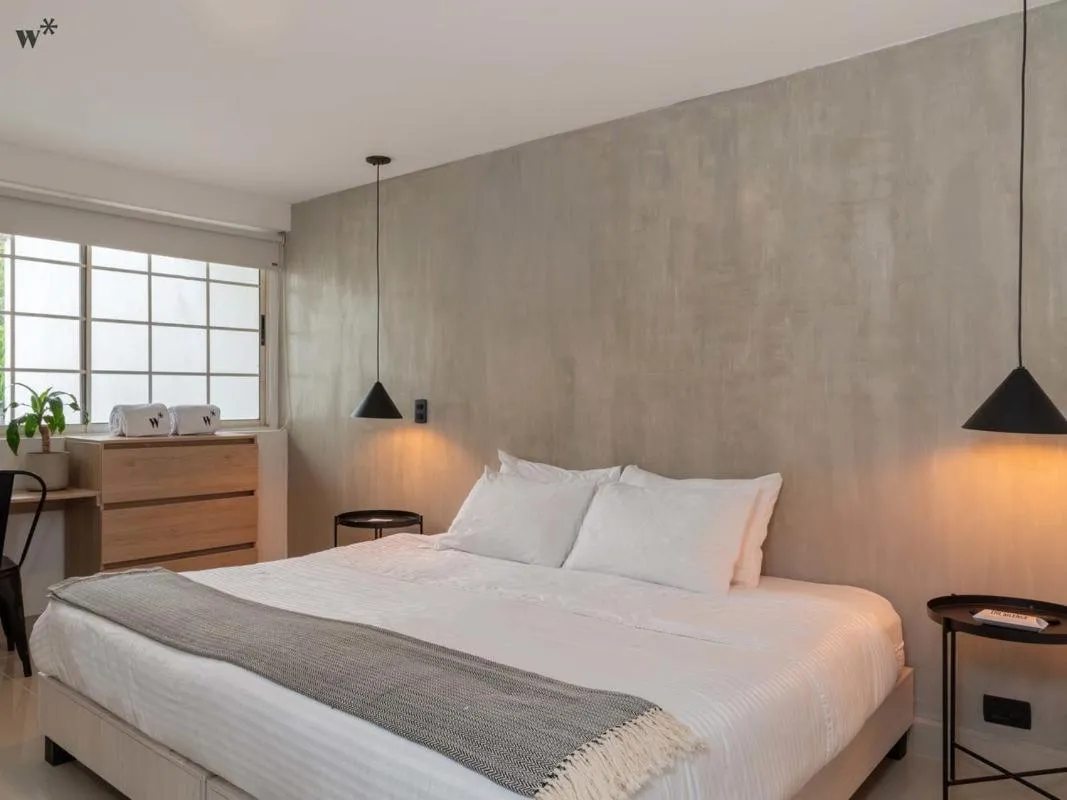 Bed in Hotel Santa Ana Medellin