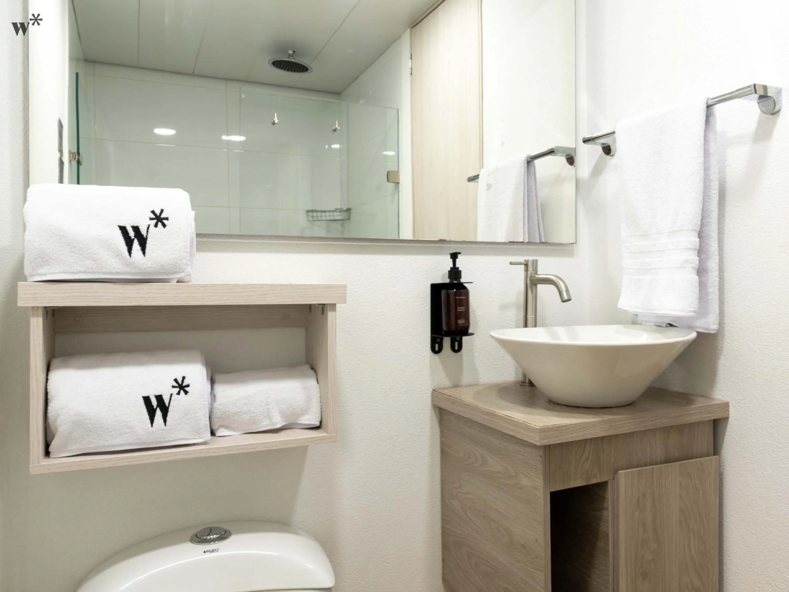 Bathroom in Hotel Santa Ana Medellin