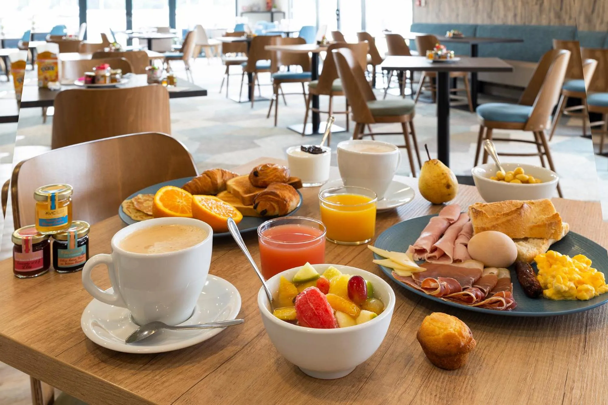 Buffet breakfast in The Originals City, Hôtel de la Confluence, Agen Ouest
