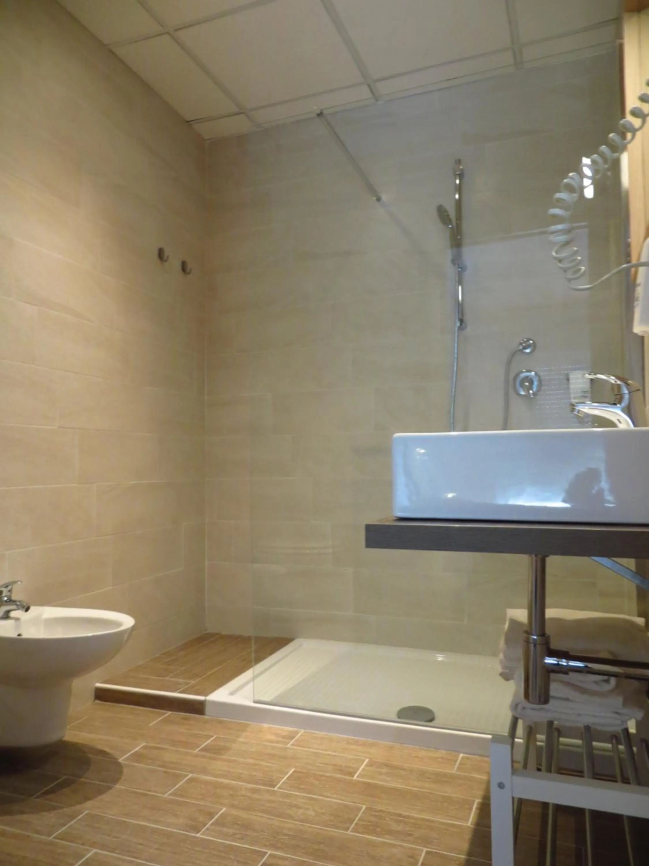 Bathroom in Hotel Nederland