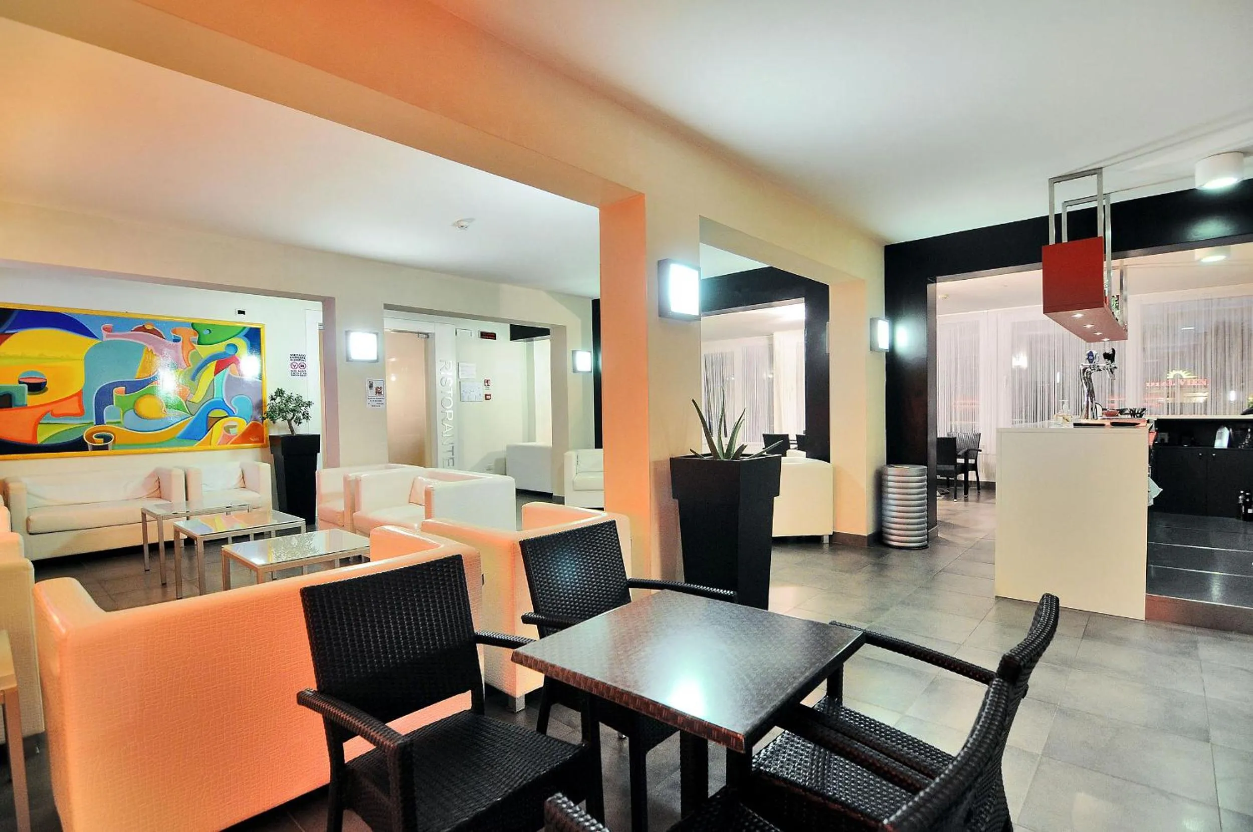 Living room in Hotel Nederland