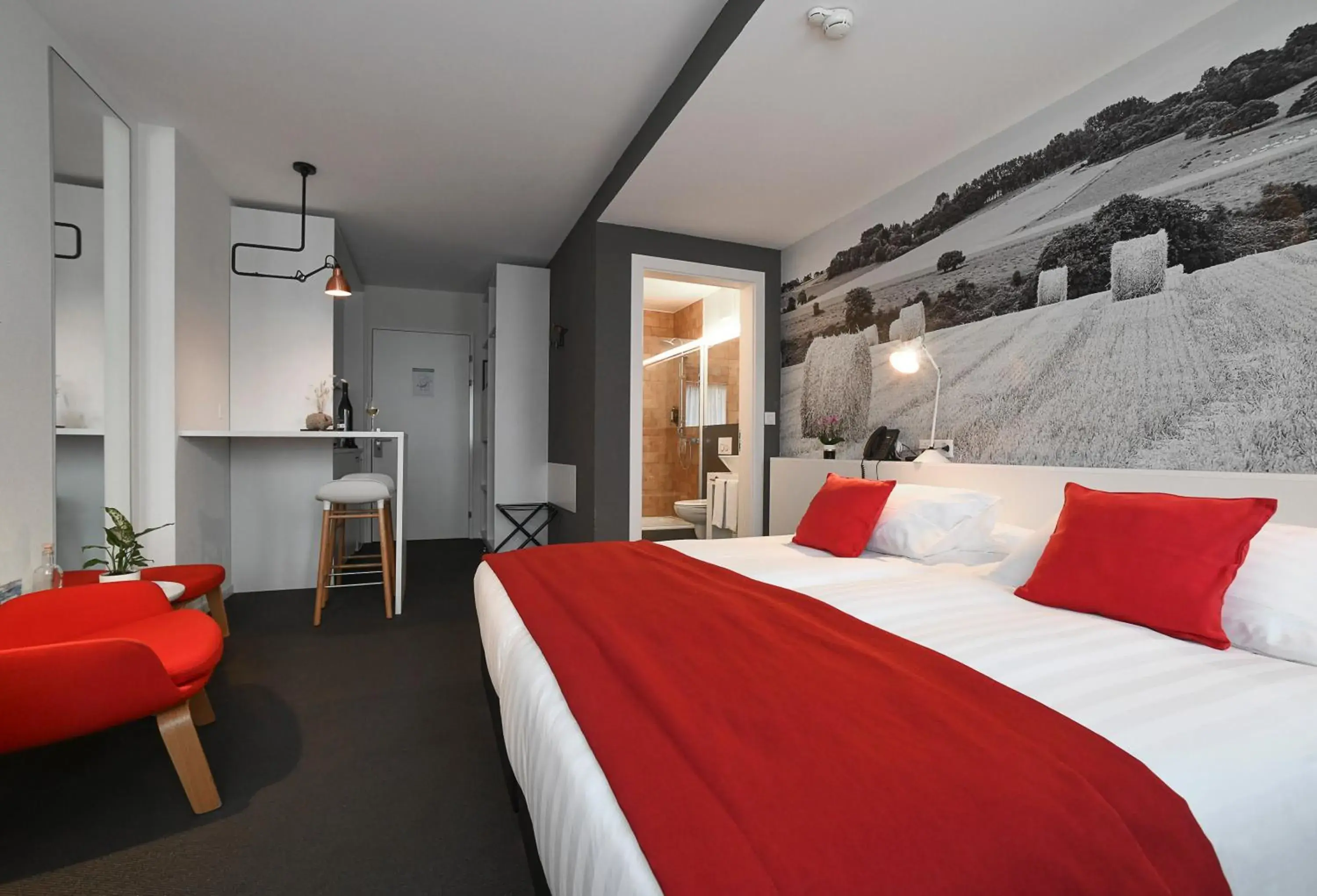 Double Room with Kitchenette in Home Swiss Hotel Double Room with Kitchenette in Home Swiss Hotel