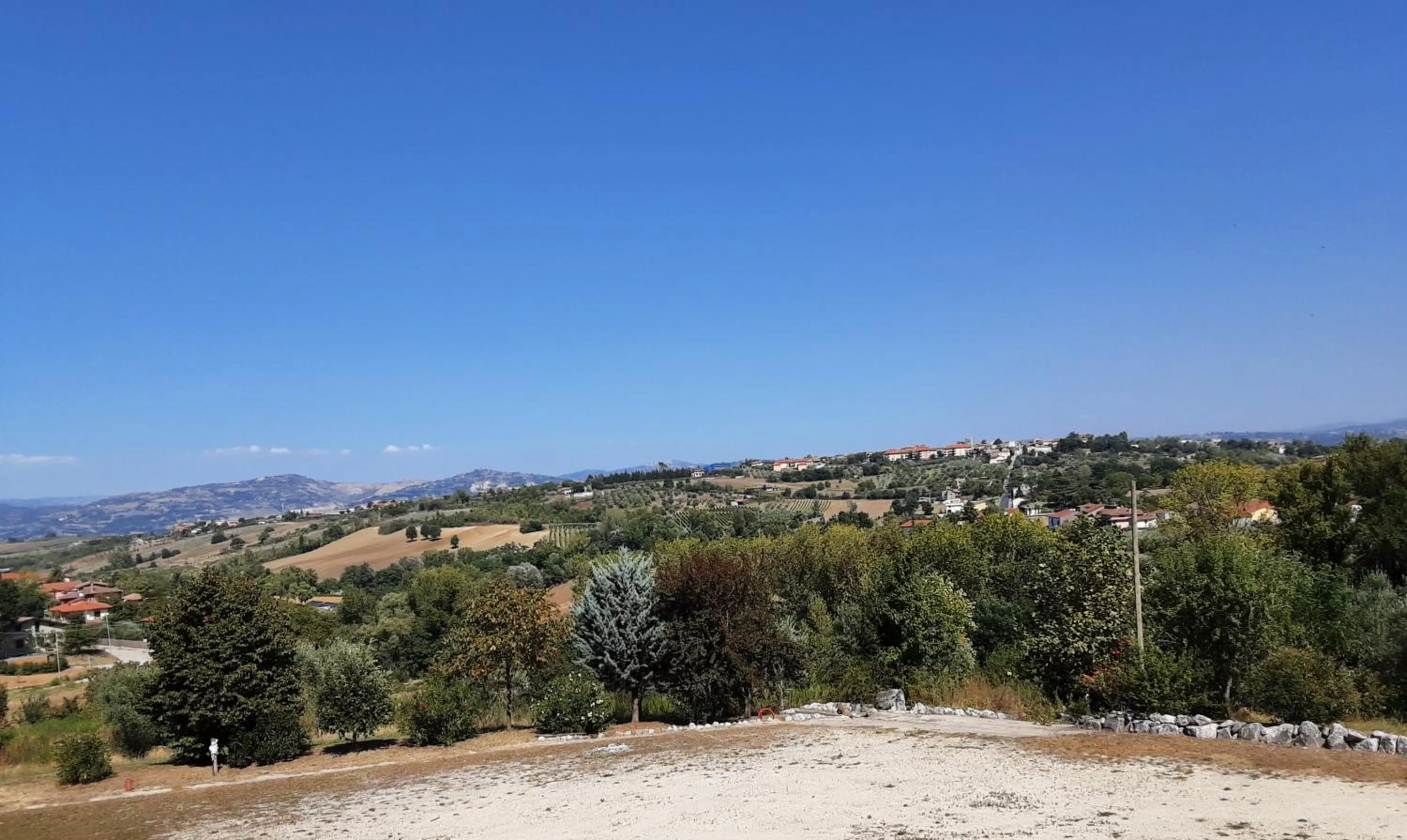 Natural landscape in Hotel Castello Torre in Pietra