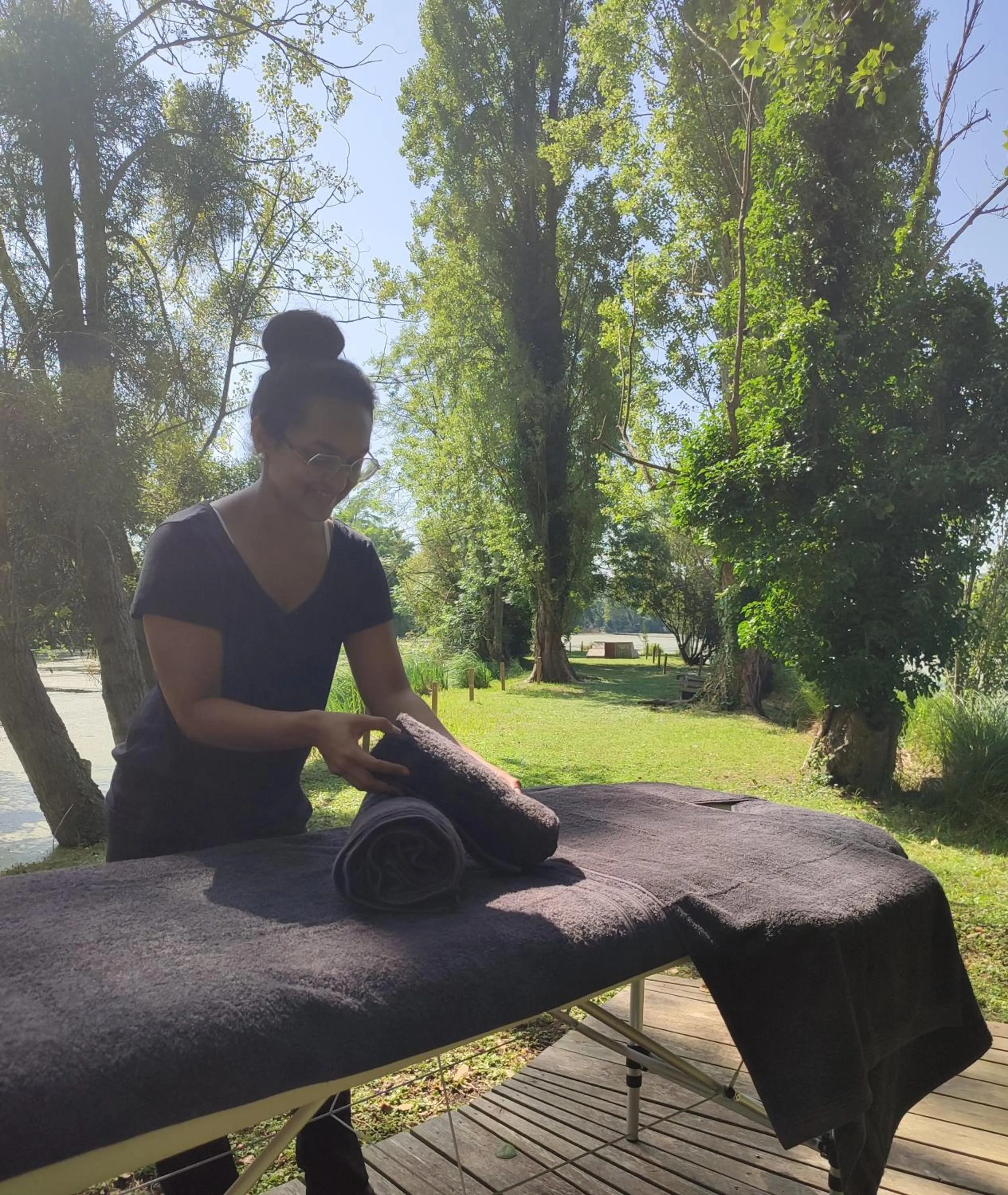 Massage in Hôtel L'ile Du Saussay