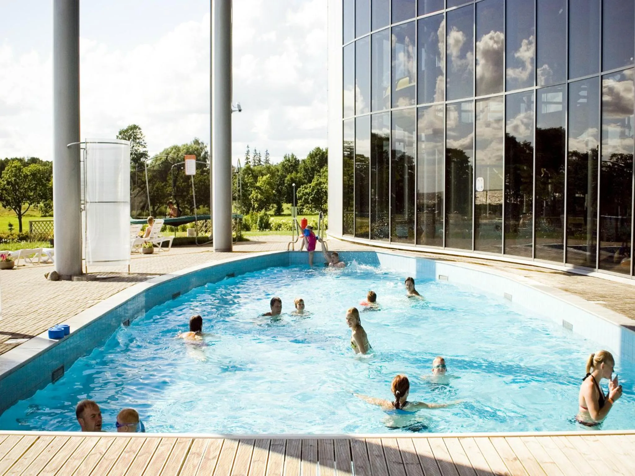 Swimming pool in Spa Tervise Paradiis