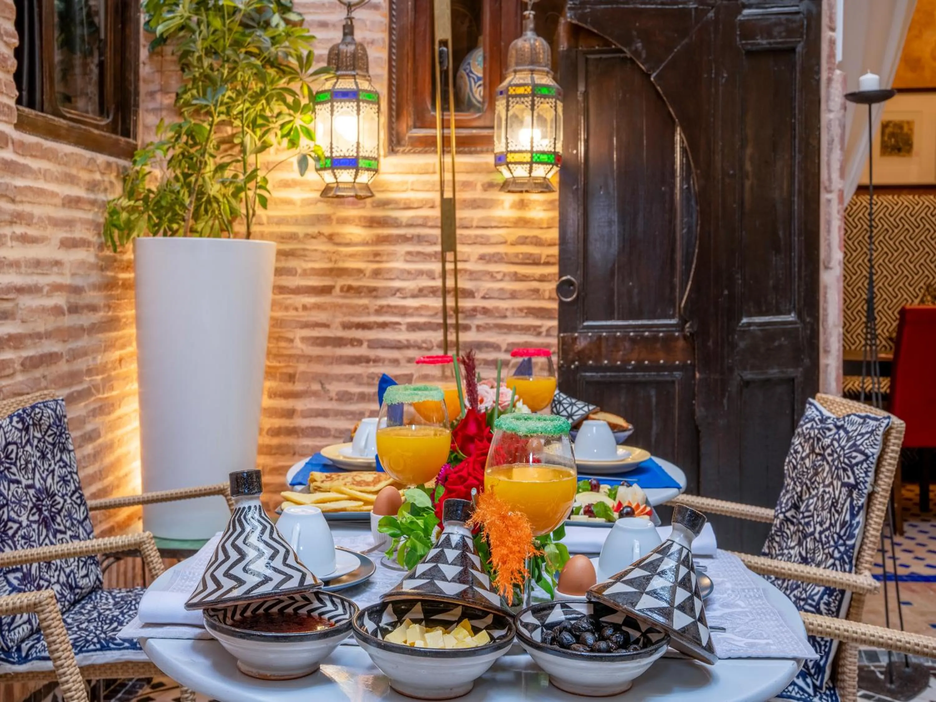 Breakfast in Riad Ines Home