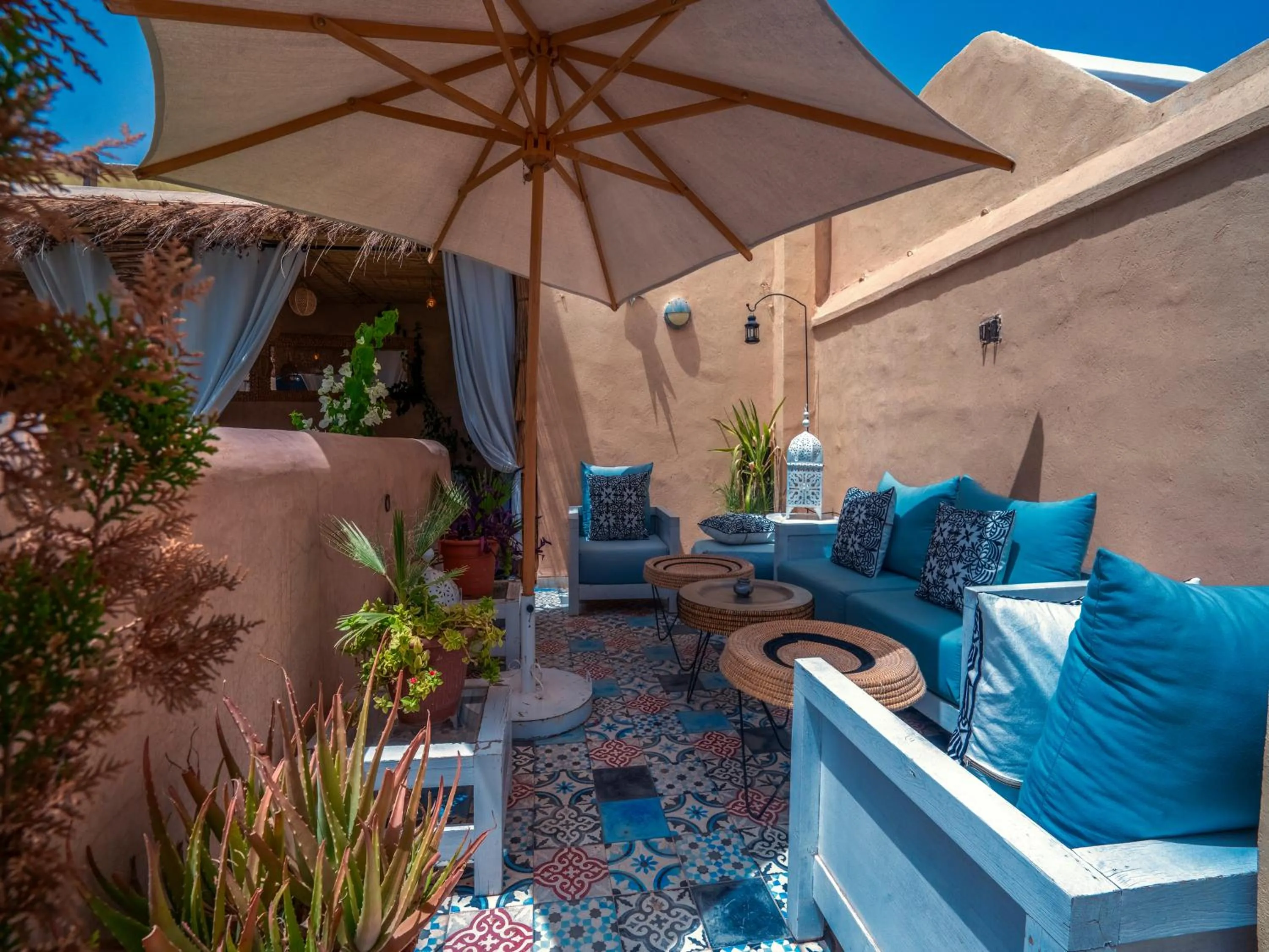 Balcony/Terrace in Riad Ines Home