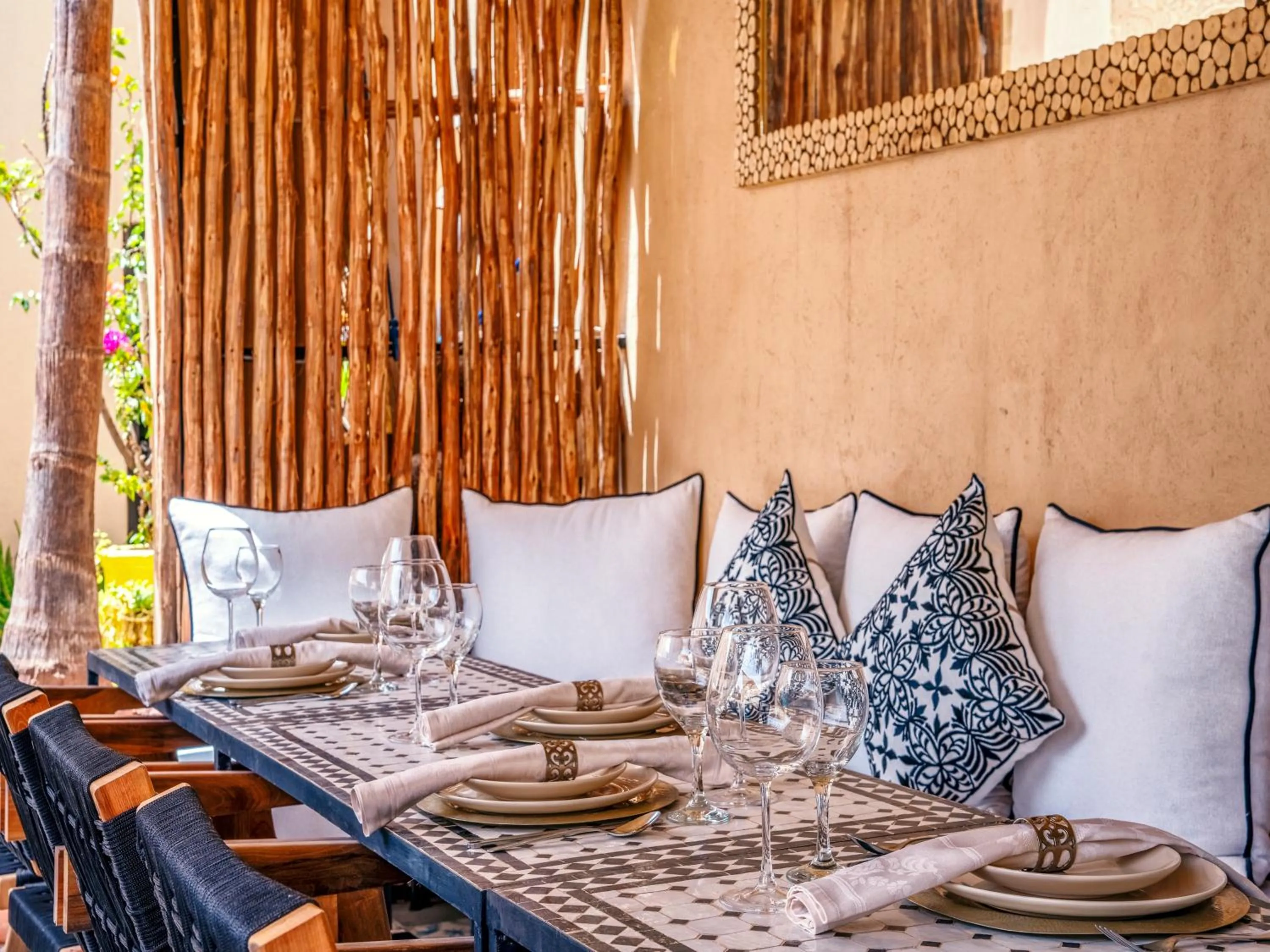 Balcony/Terrace in Riad Ines Home