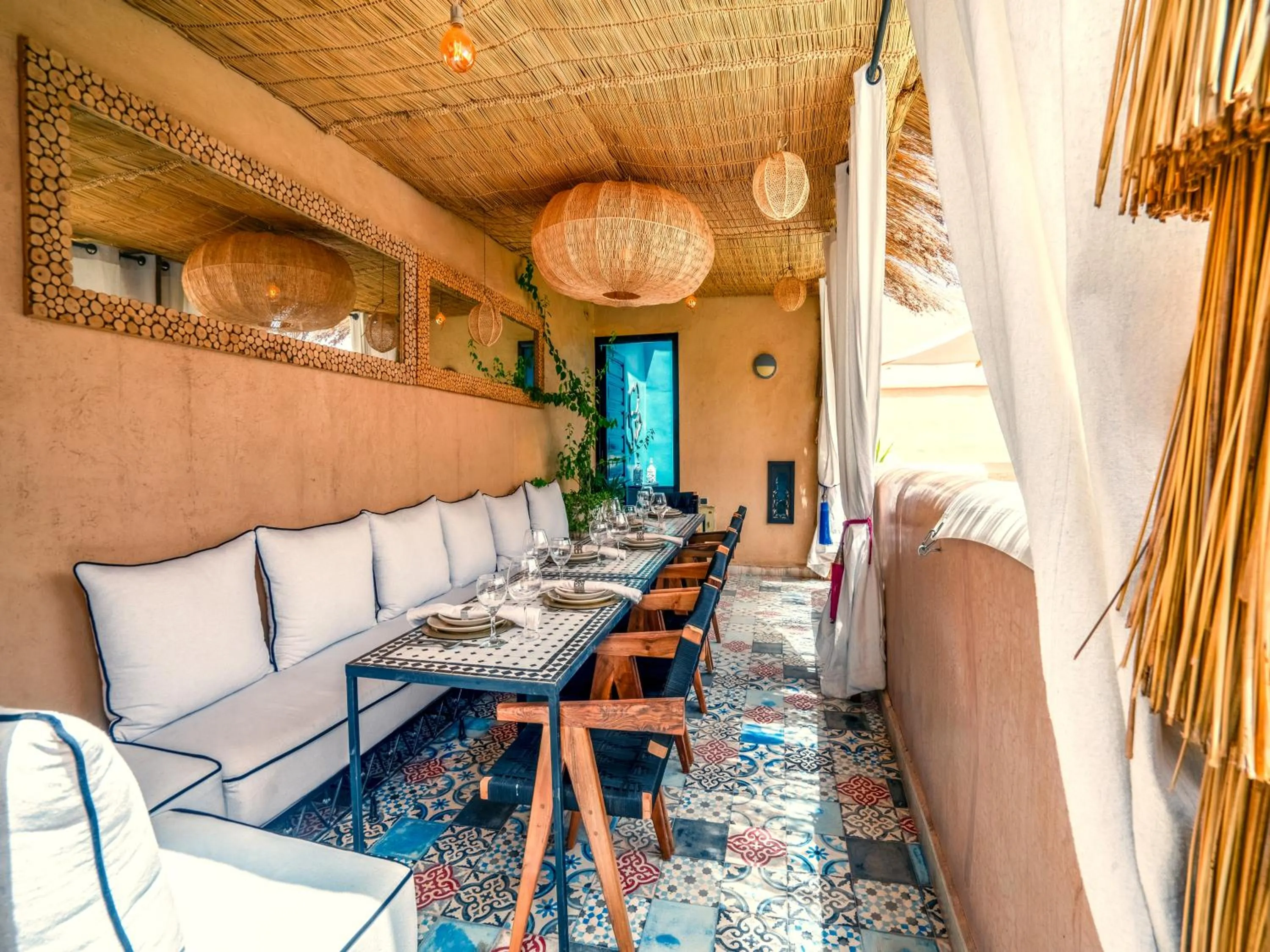 Balcony/Terrace in Riad Ines Home