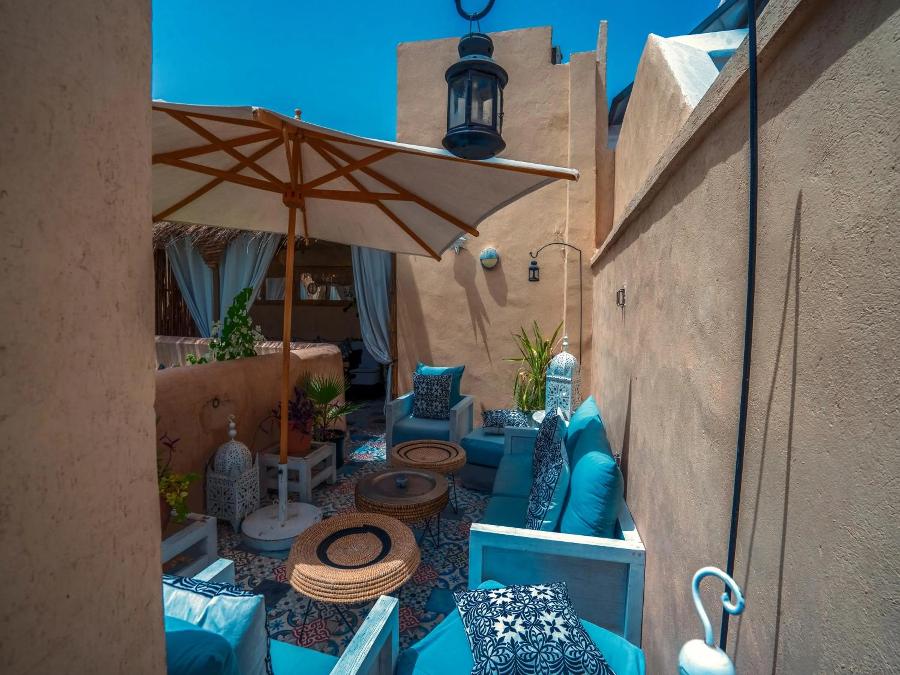 Balcony/Terrace in Riad Ines Home