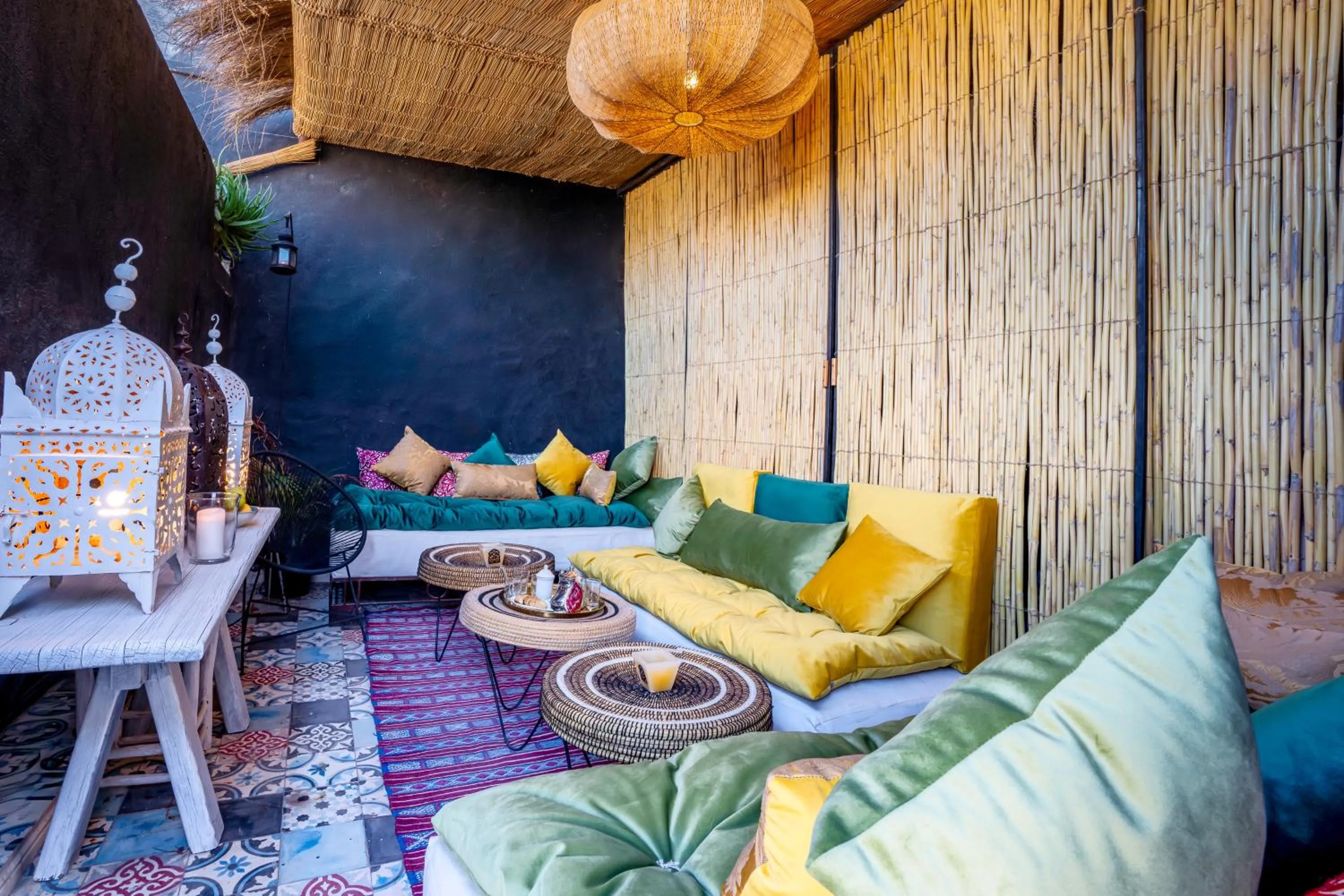 Balcony/Terrace in Riad Ines Home