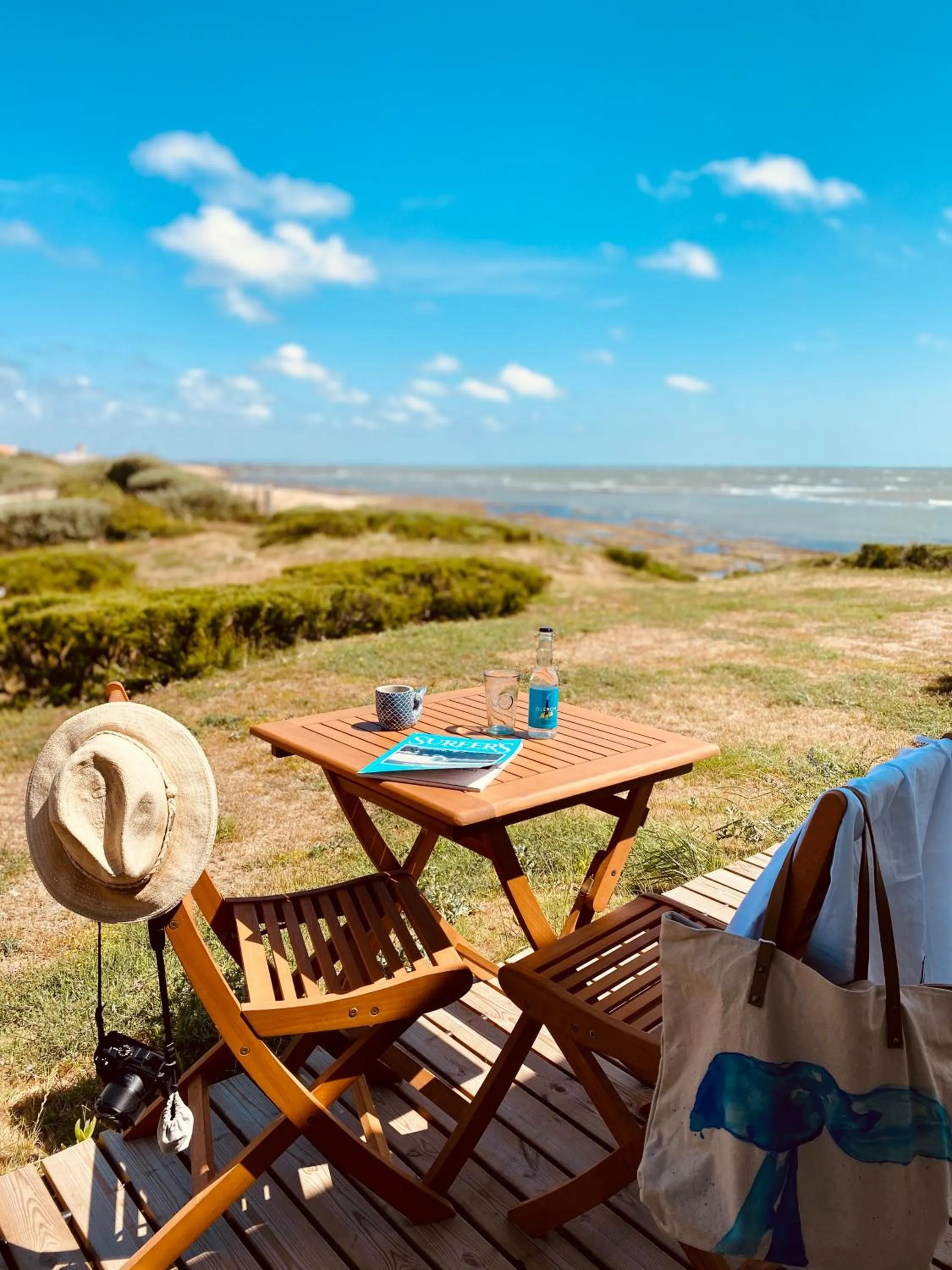Balcony/Terrace in Hôtel Île de Lumière