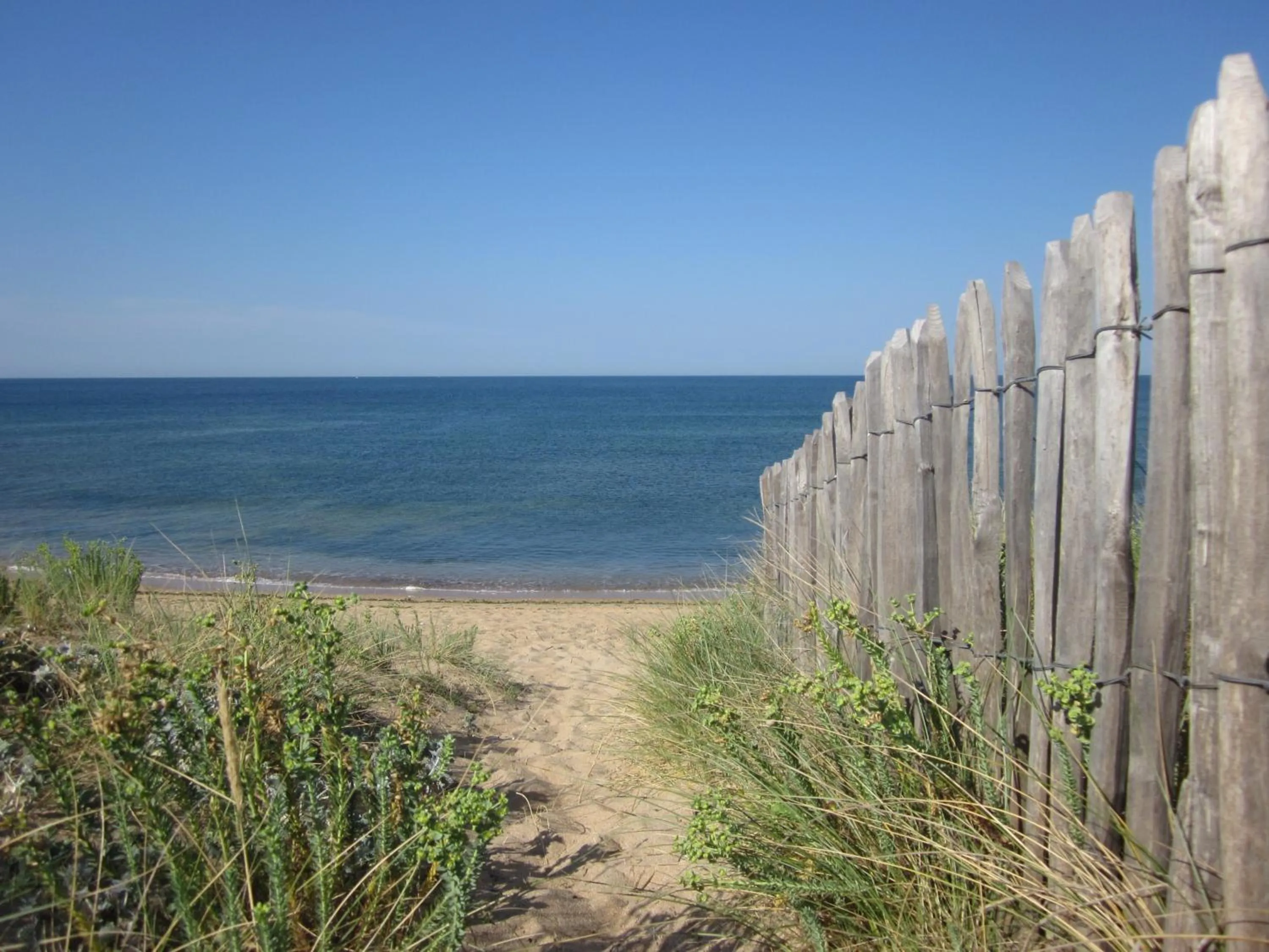 Beach in Hôtel Île de Lumière
