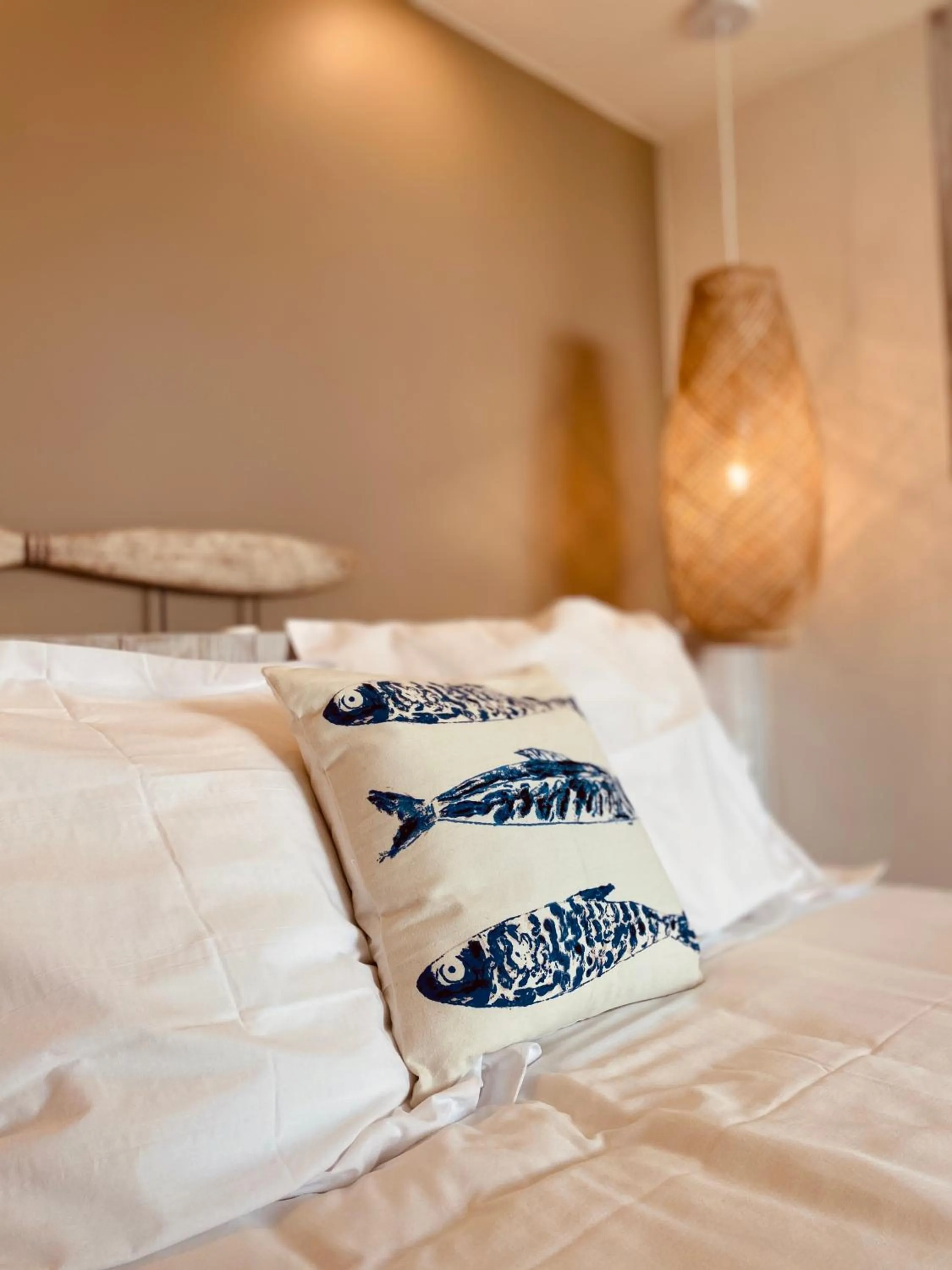 Decorative detail, Bed in Hôtel Île de Lumière