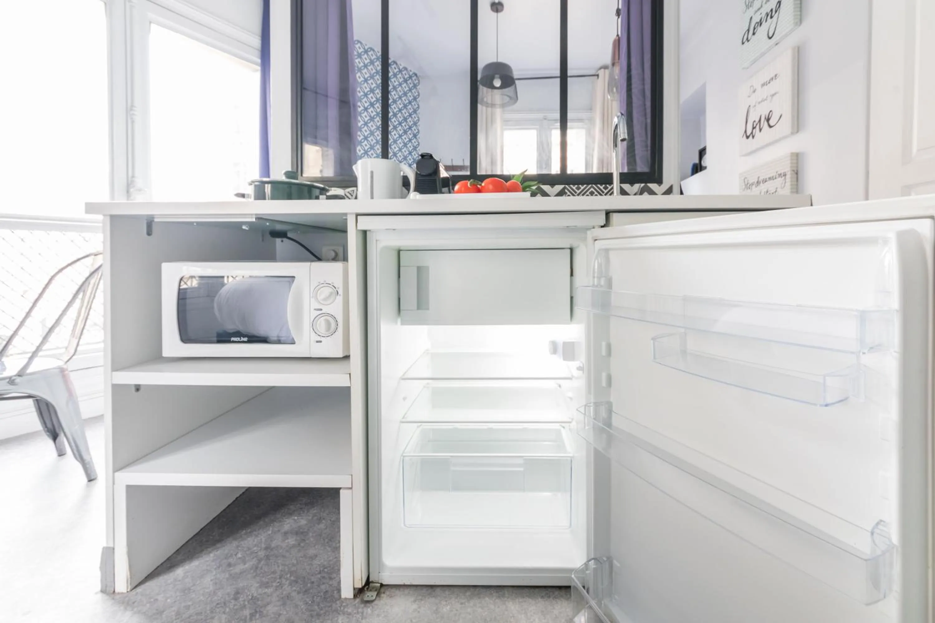 Kitchen or kitchenette, Bed in WS Louvre - Etienne Marcel