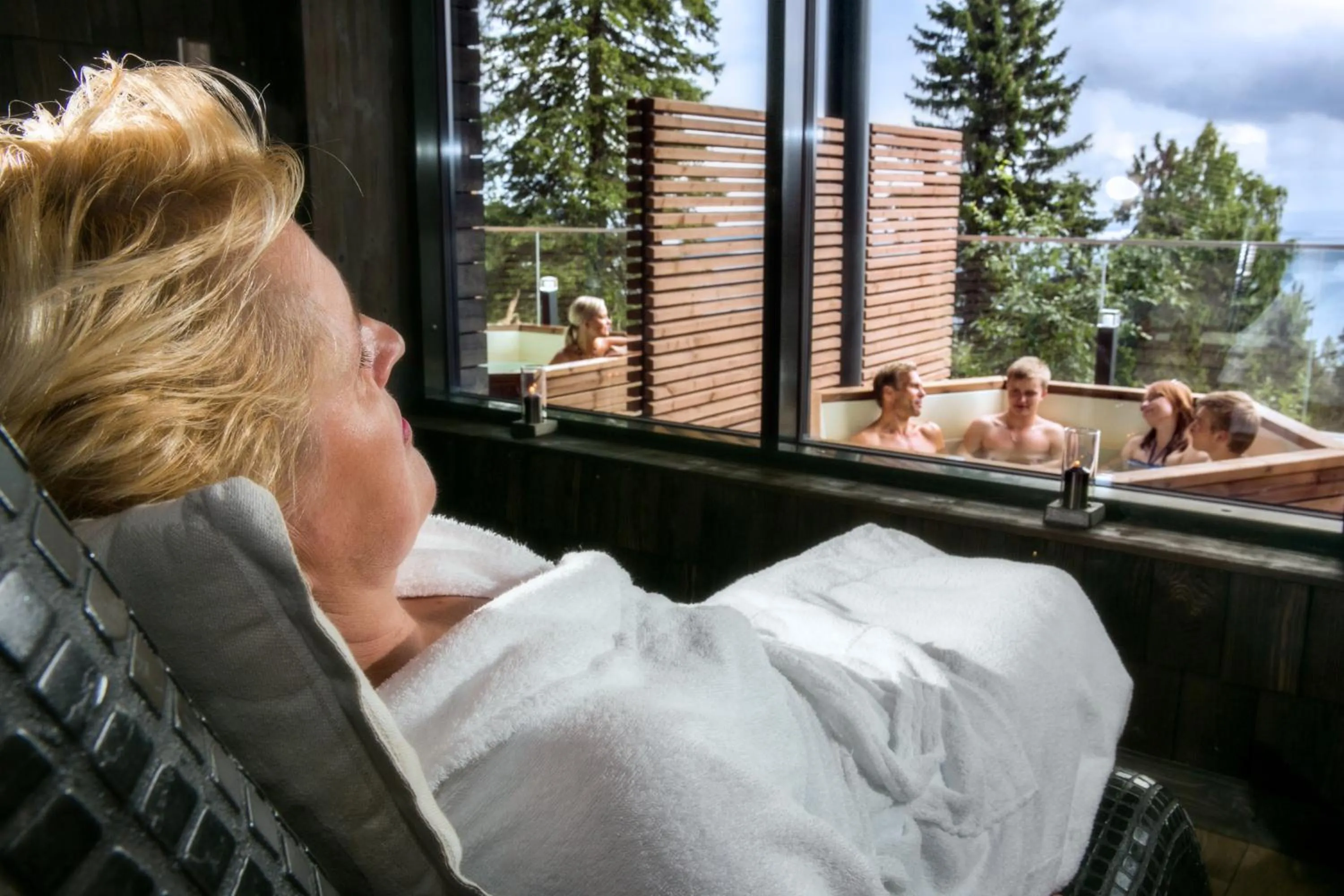 Spa and wellness centre/facilities in Break Sokos Hotel Koli