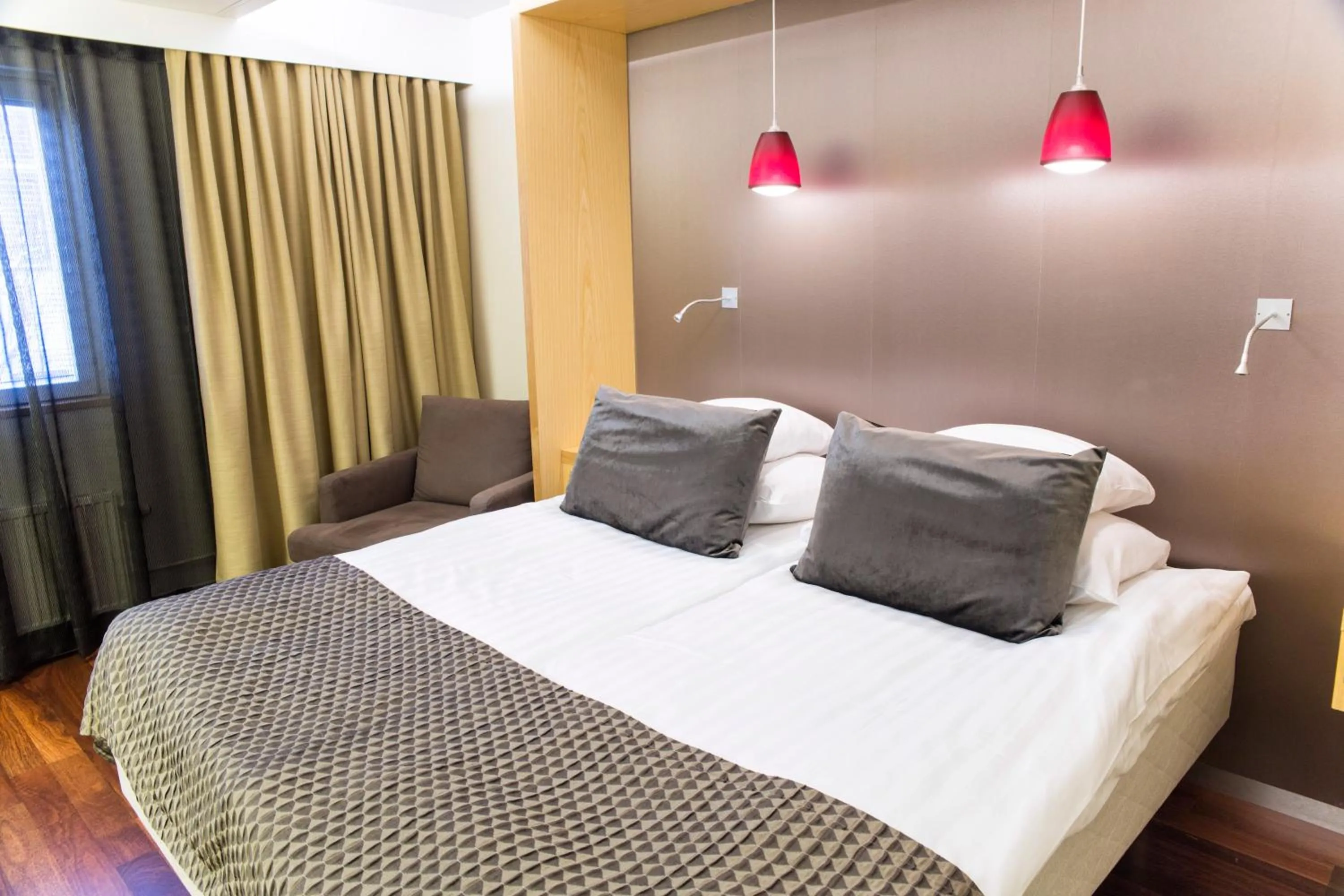 Bedroom, Bed in Original Sokos Hotel Alexandra Jyväskylä