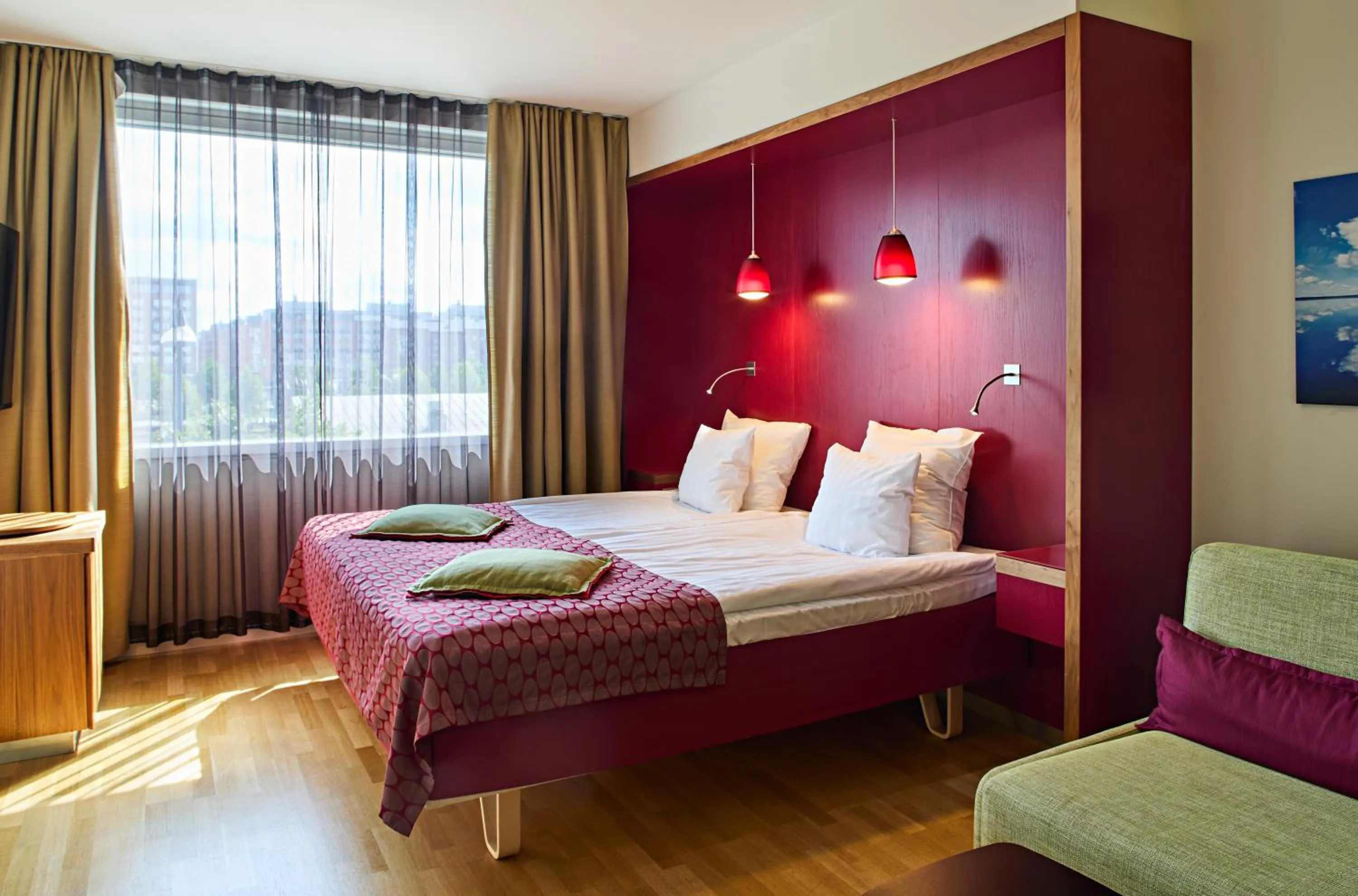 Bedroom, Bed in Original Sokos Hotel Alexandra Jyväskylä