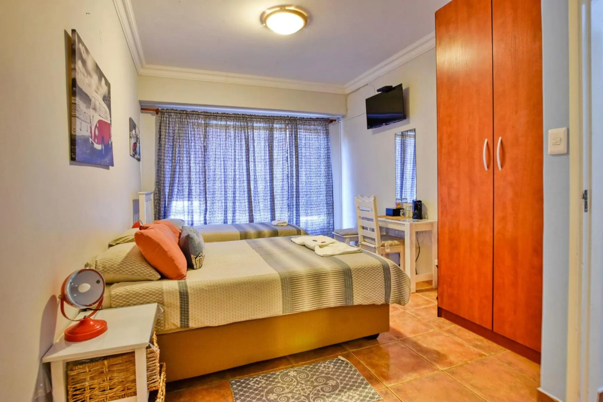 Bed in Anandi Guesthouse Swakopmund