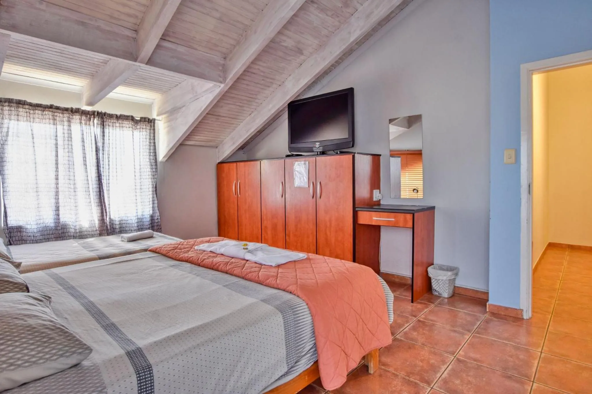 Bed in Anandi Guesthouse Swakopmund