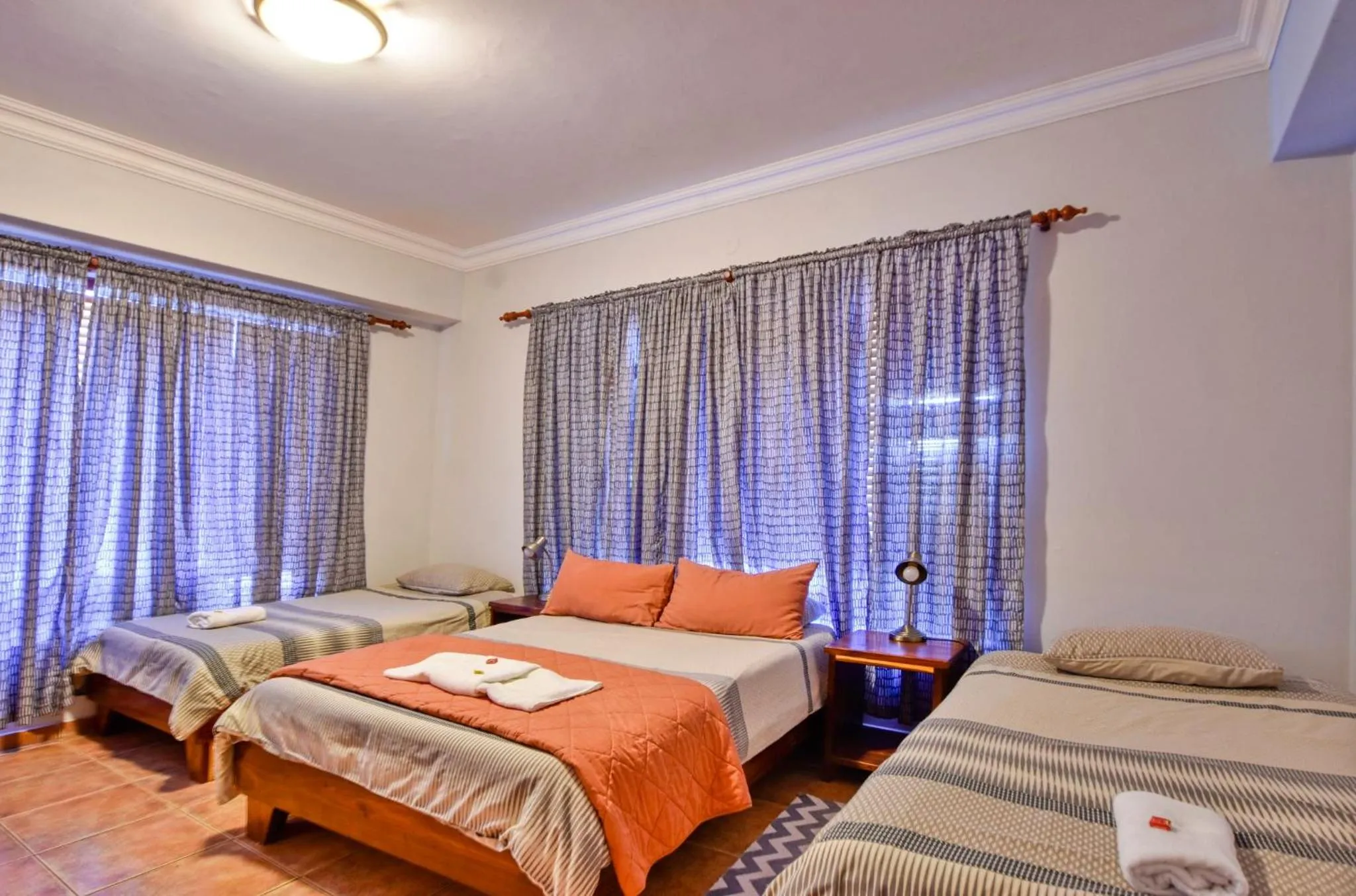 Bed in Anandi Guesthouse Swakopmund