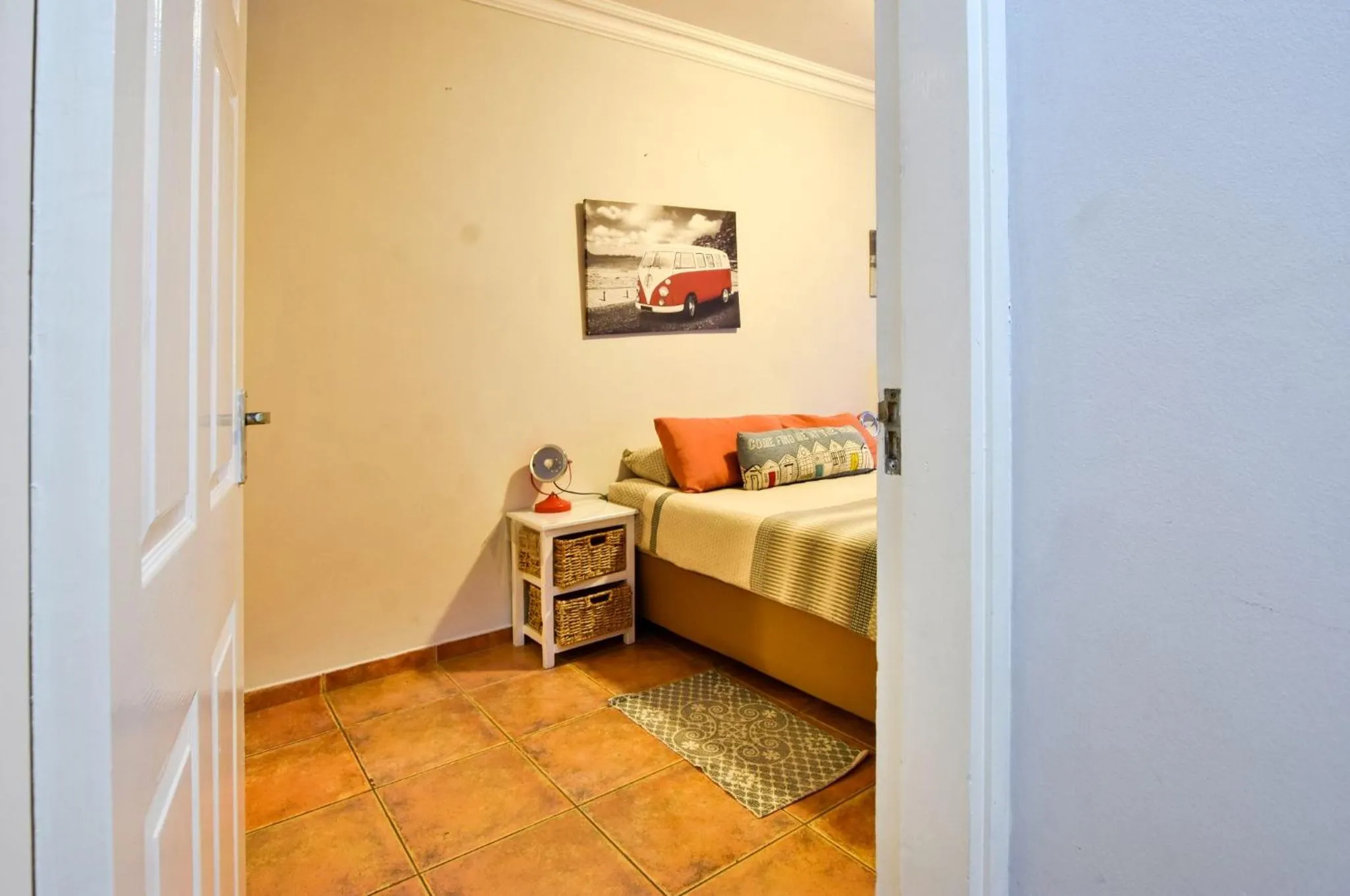 Bed in Anandi Guesthouse Swakopmund