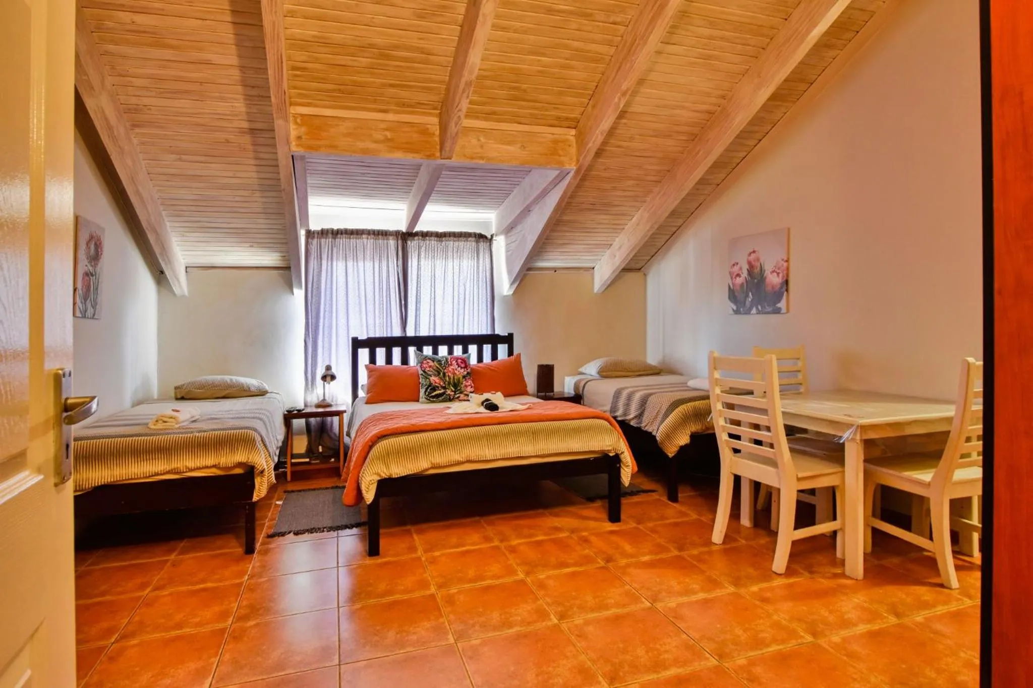 Bed in Anandi Guesthouse Swakopmund