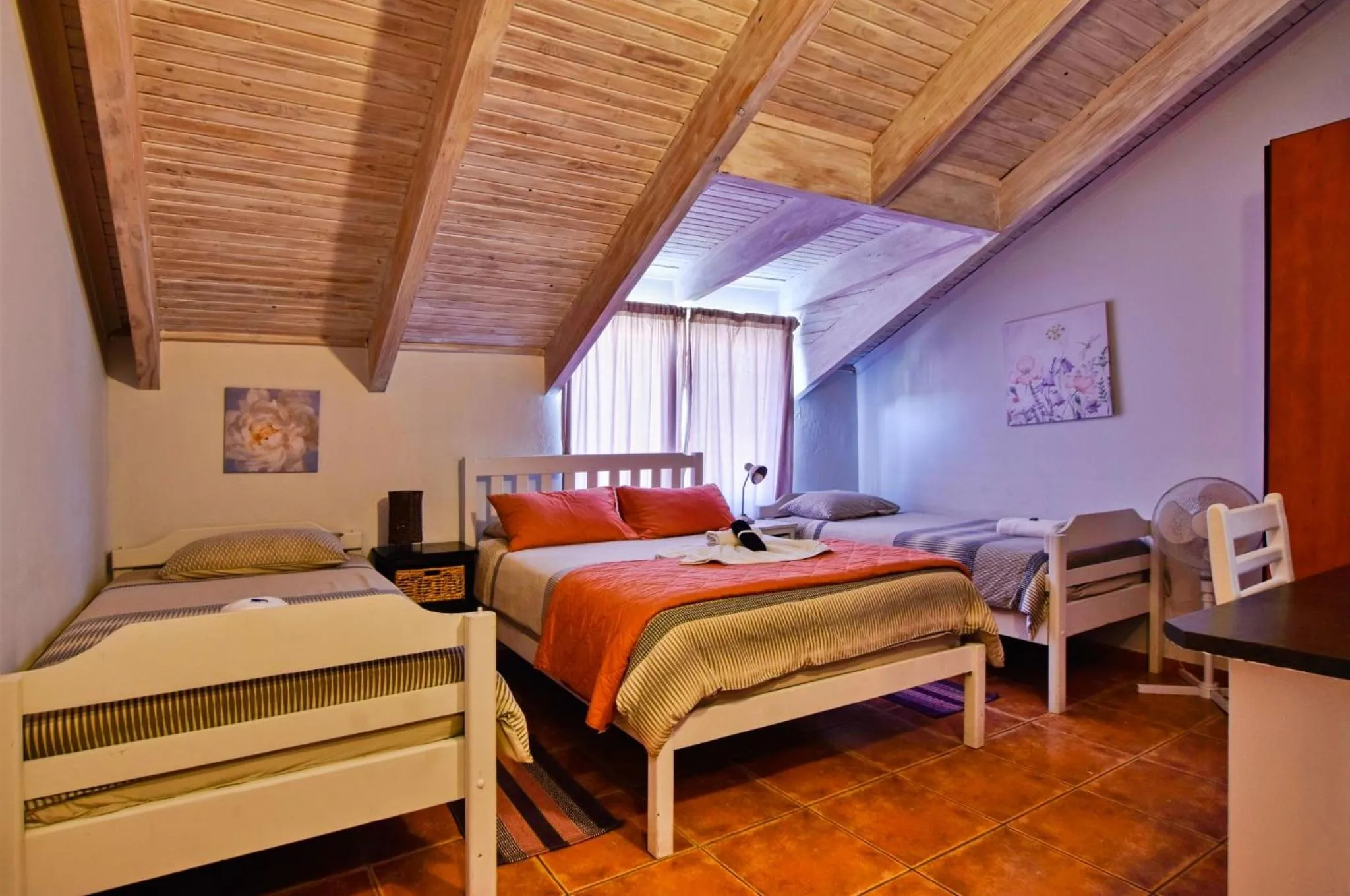 Bed in Anandi Guesthouse Swakopmund