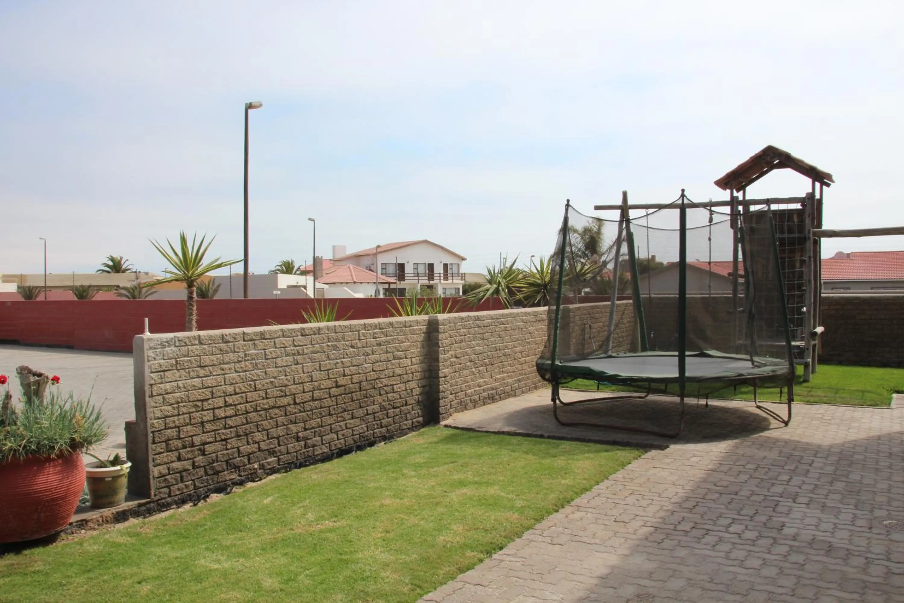 Children play ground in Anandi Guesthouse Swakopmund