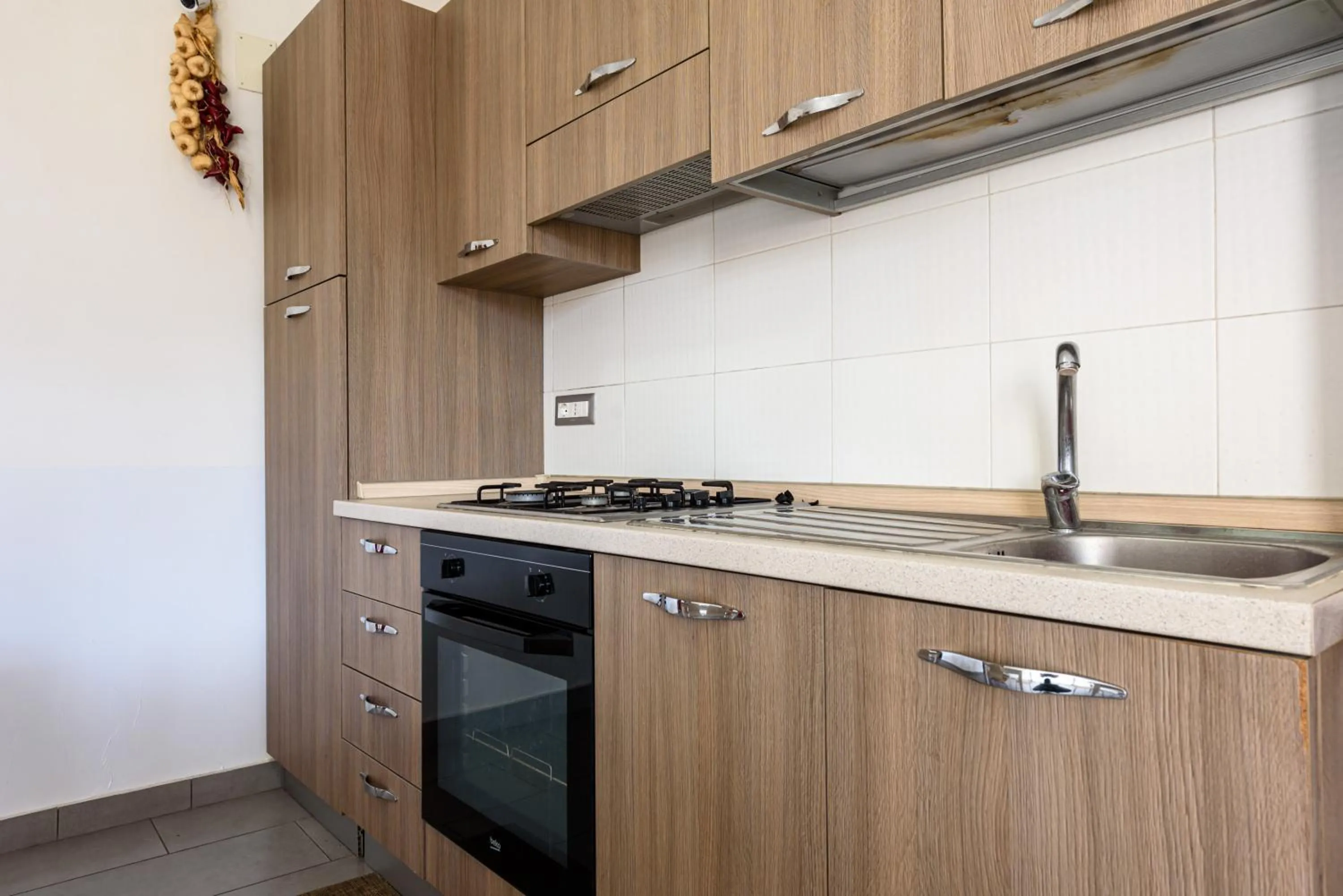 Kitchen or kitchenette in Napoli Centrale di Fabio e Veronica LT