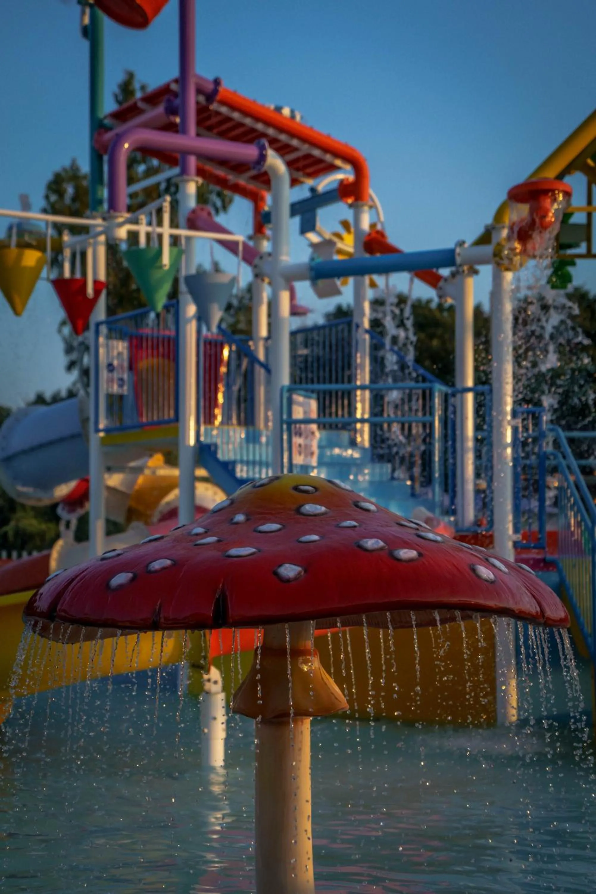 Aqua park in Hotel Kanali