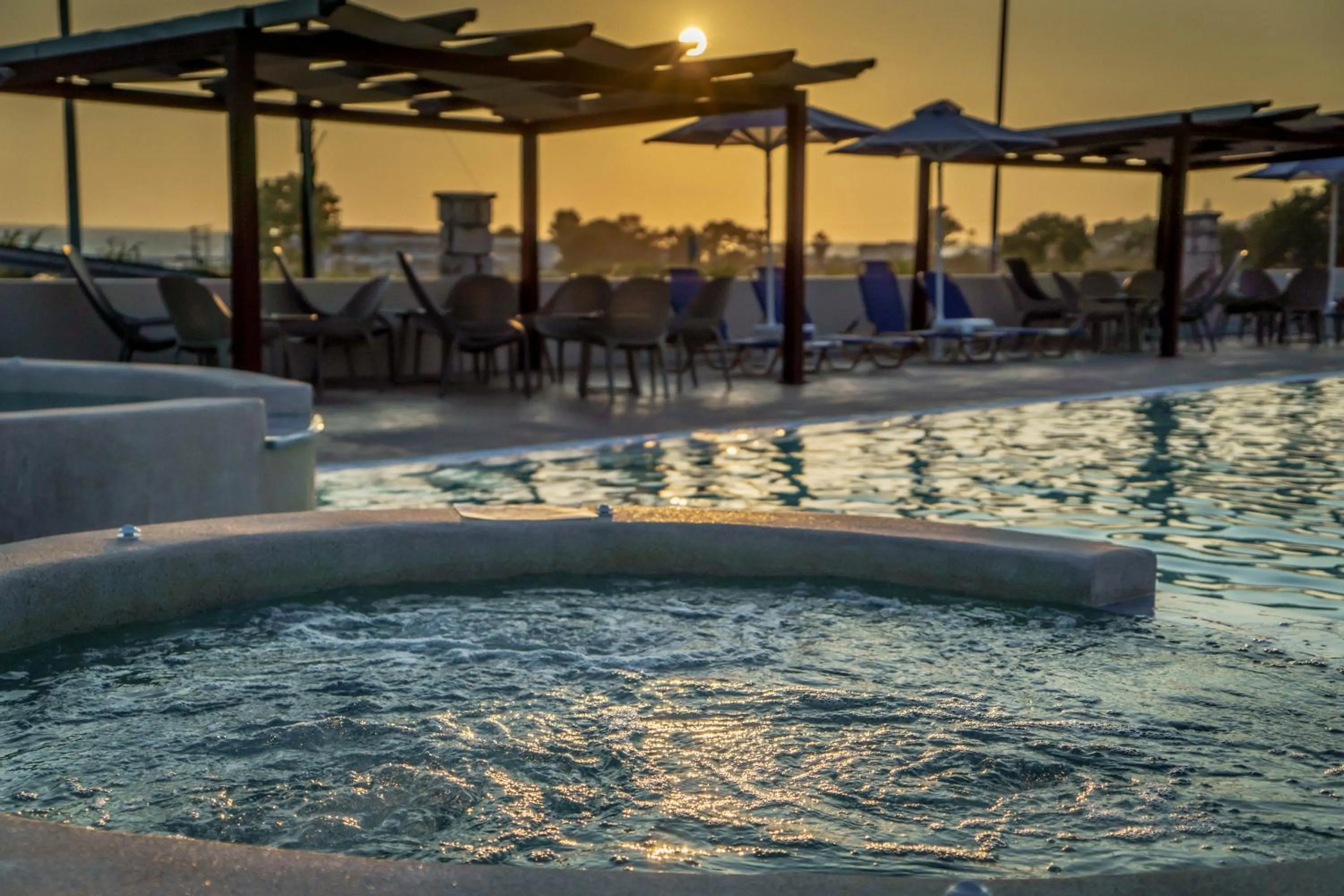 Swimming pool in Hotel Kanali