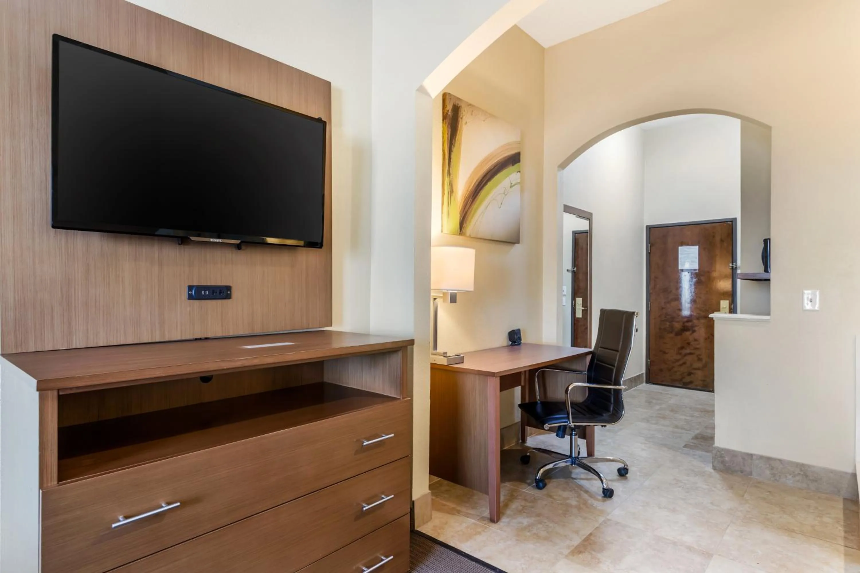 TV and multimedia in Comfort Suites Bush Intercontinental Airport