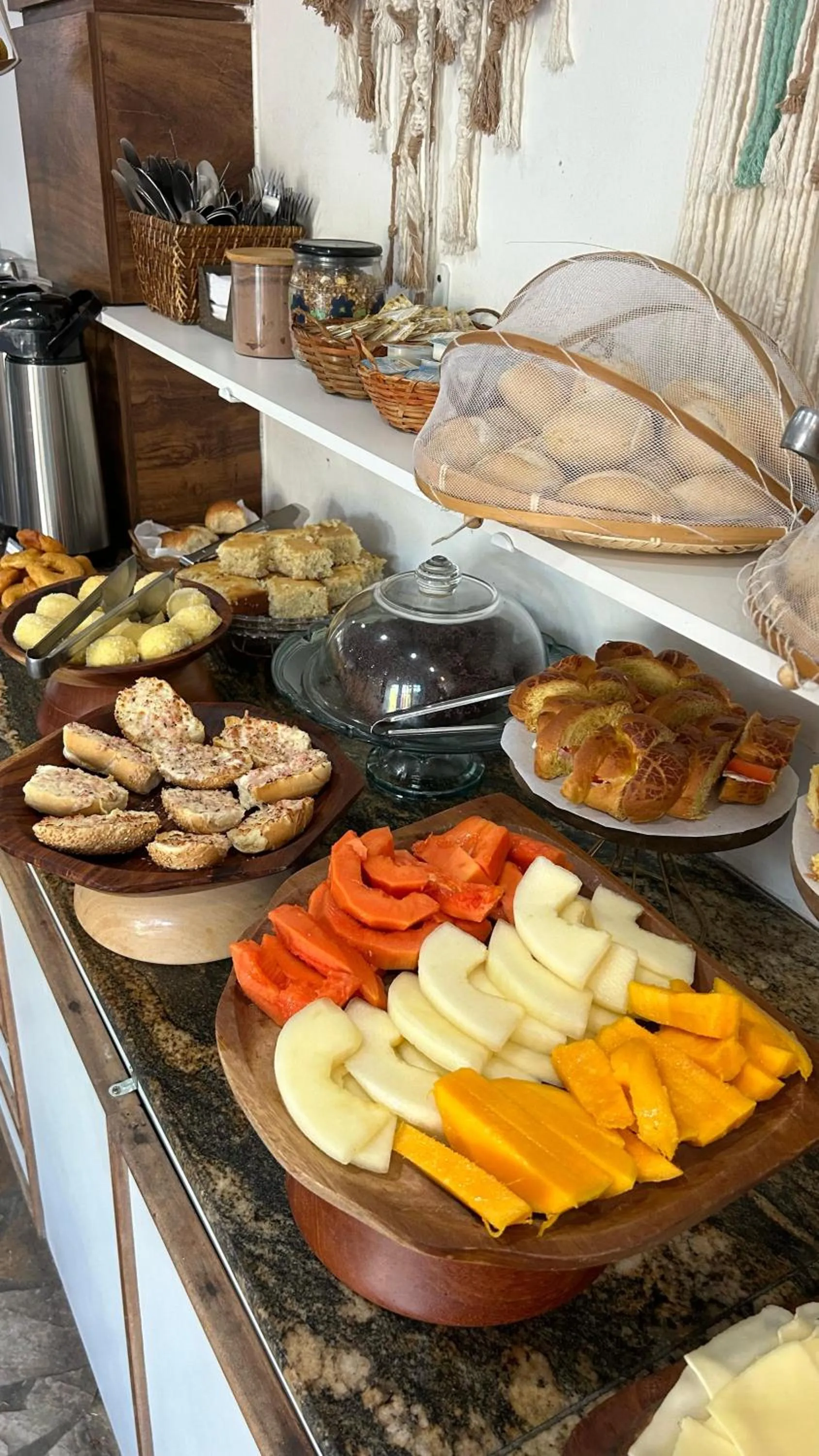 Breakfast in IBELLO BEACH Pousada