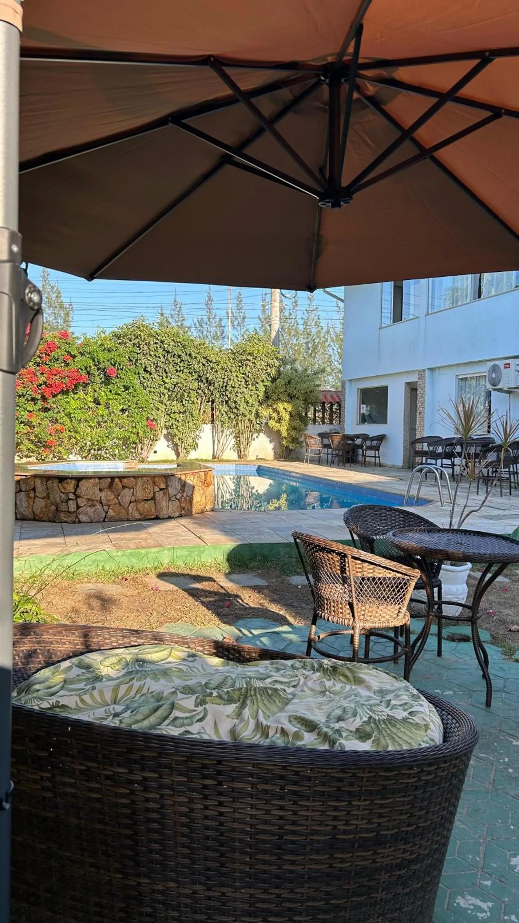 Swimming pool in IBELLO BEACH Pousada