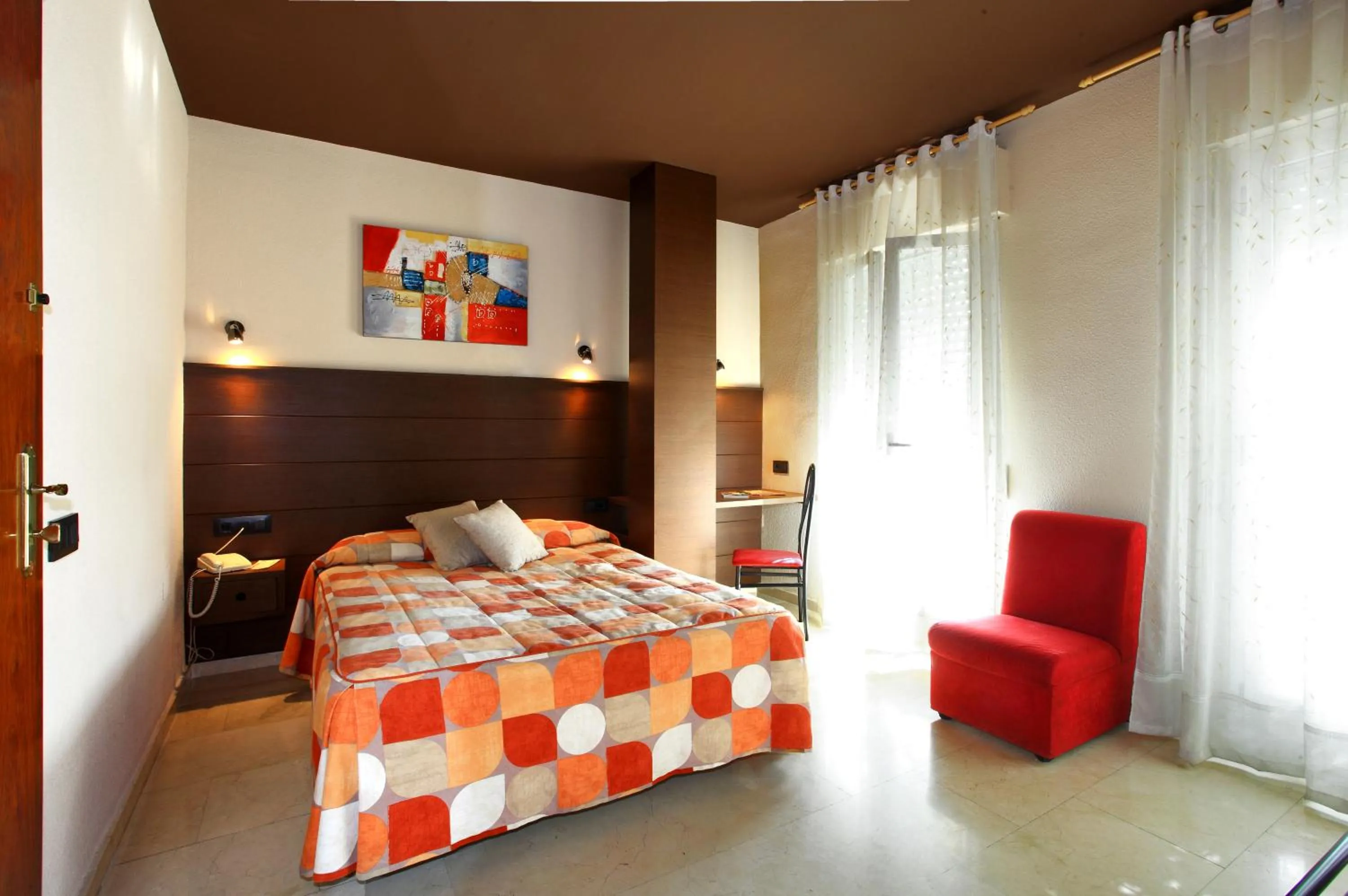 Bedroom, Bed in Hotel Navarro