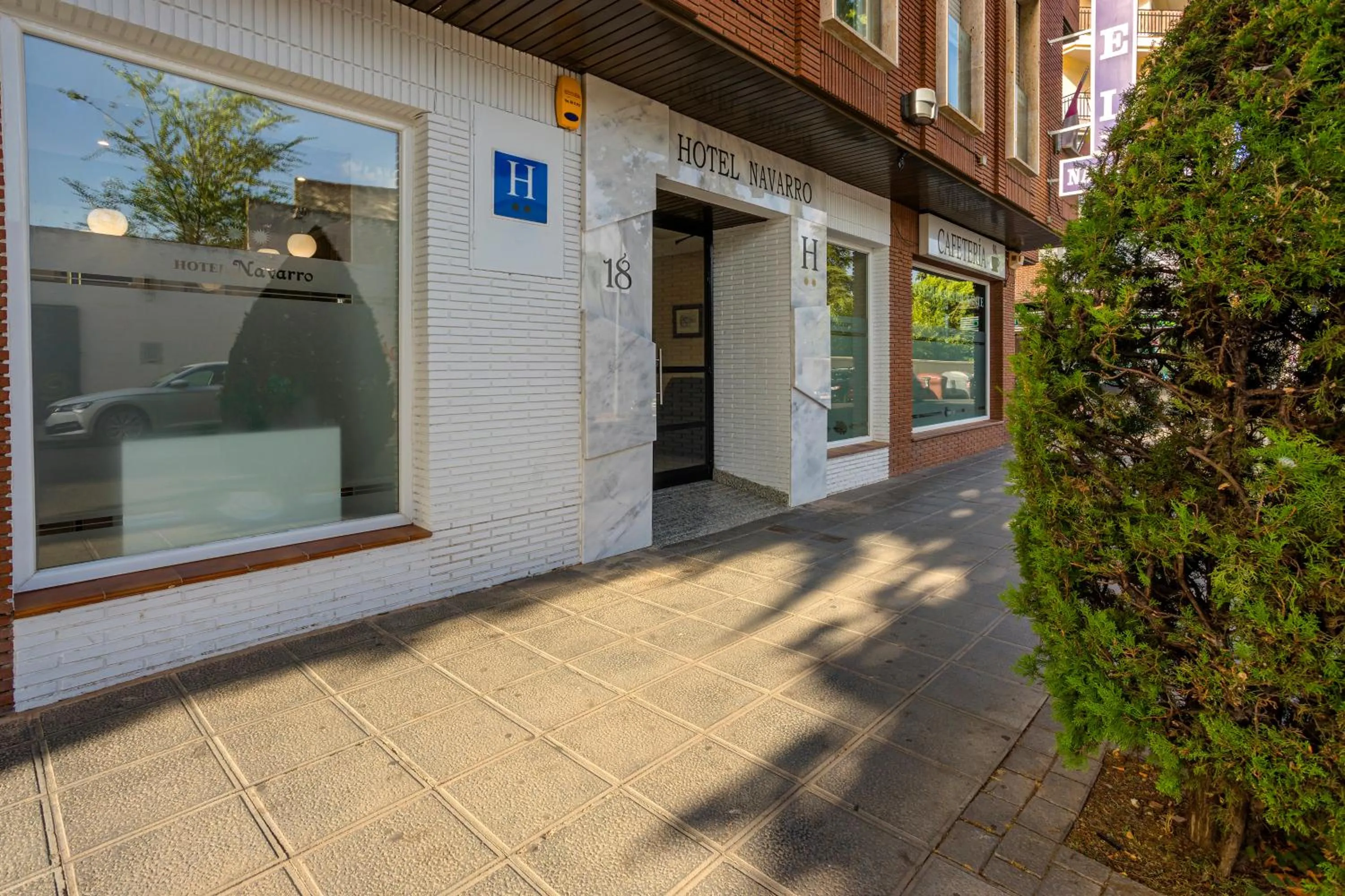 Property building in Hotel Navarro